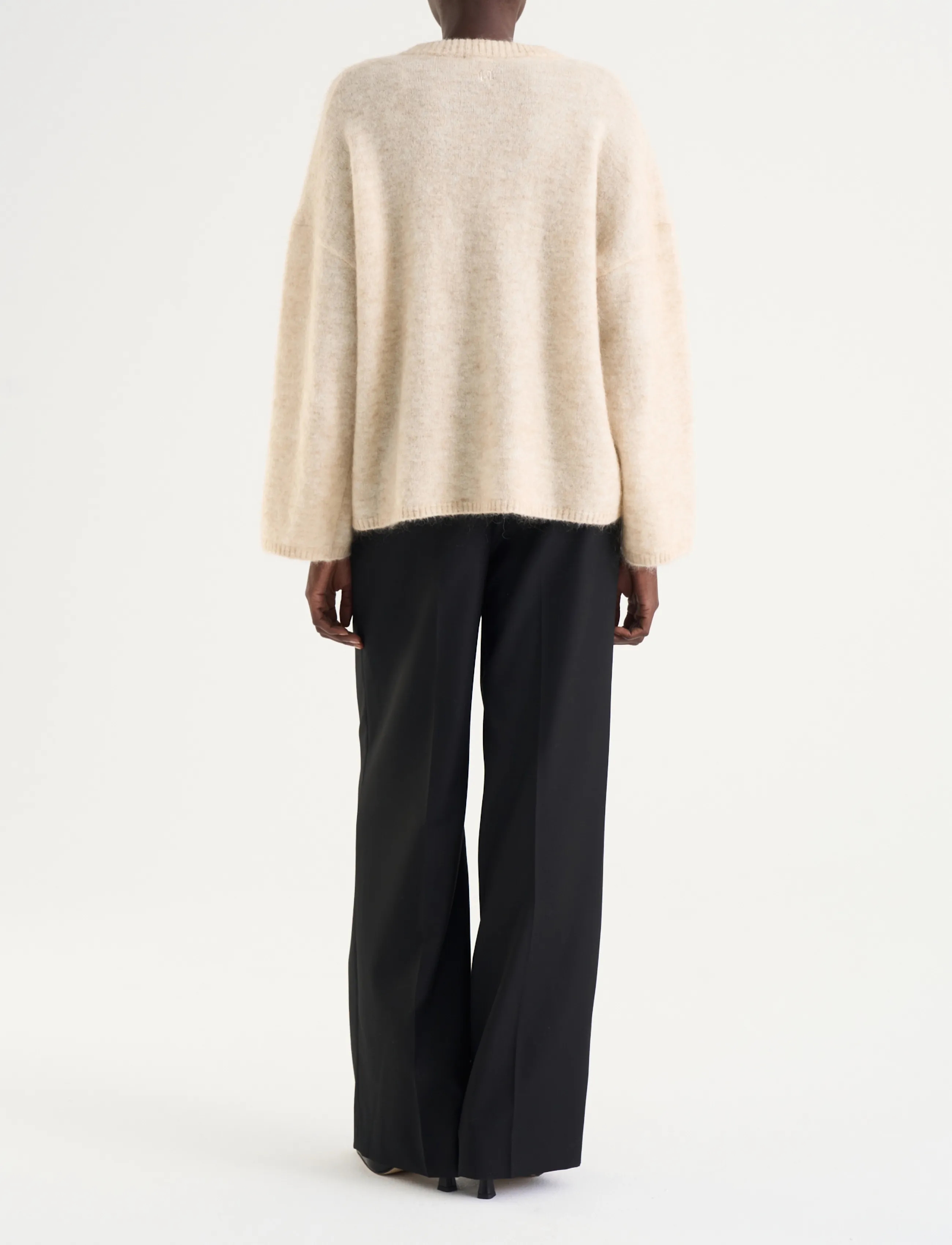 Twist & Tango - Mireya Knitted Sweater - kampsunid - lt beige - 4