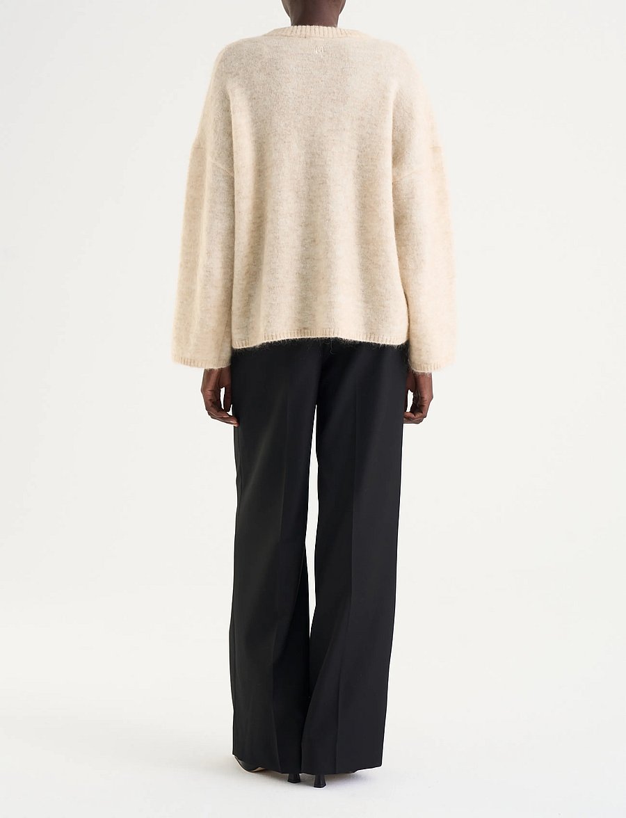Twist & Tango - Mireya Knitted Sweater - kampsunid - lt beige - 4