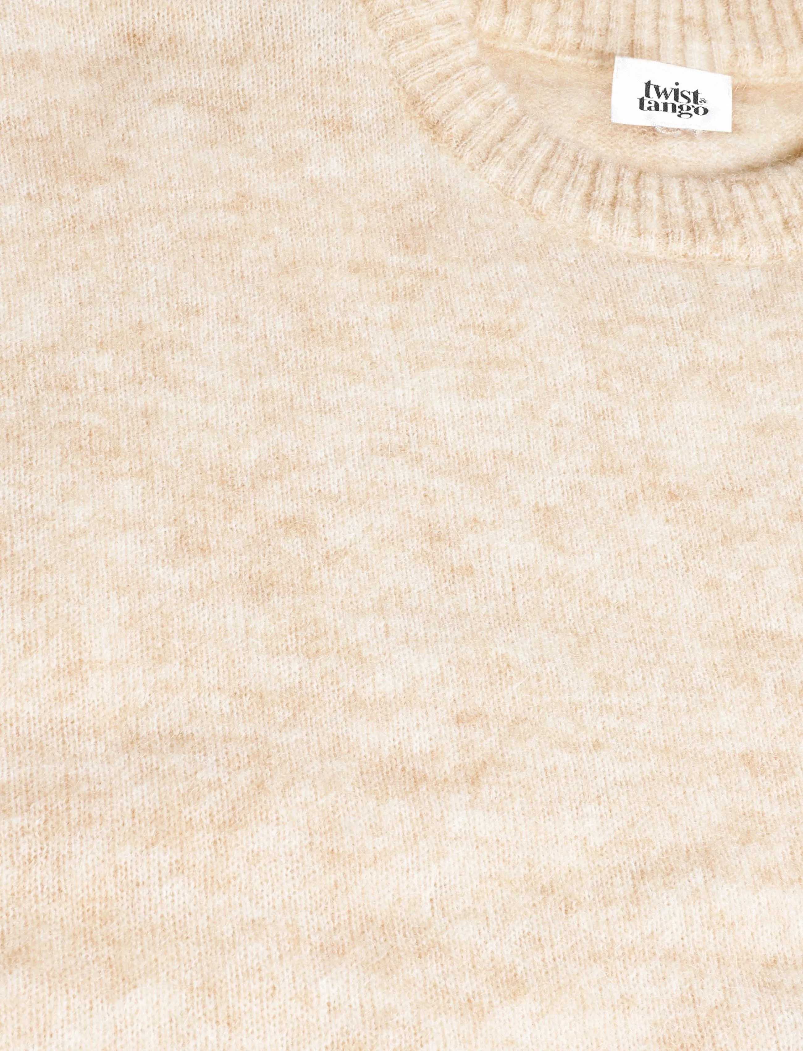 Twist & Tango - Mireya Knitted Sweater - kampsunid - lt beige - 5