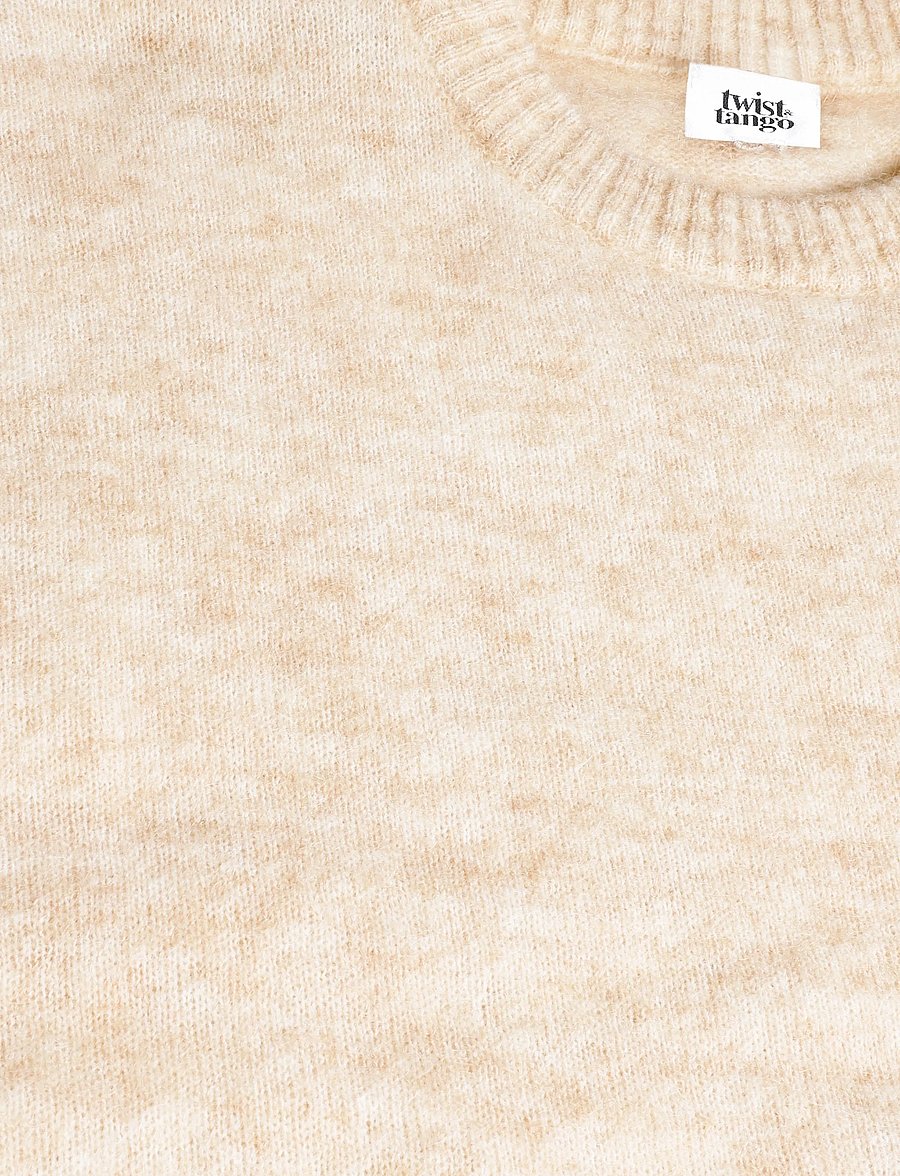 Twist & Tango - Mireya Knitted Sweater - kampsunid - lt beige - 5