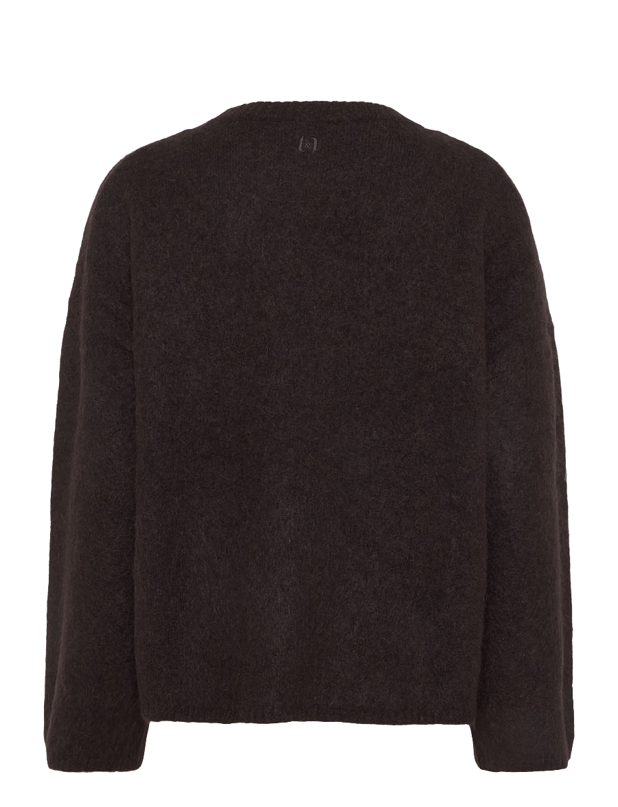 Twist & Tango - Mireya Knitted Sweater - kampsunid - mocha brown - 1