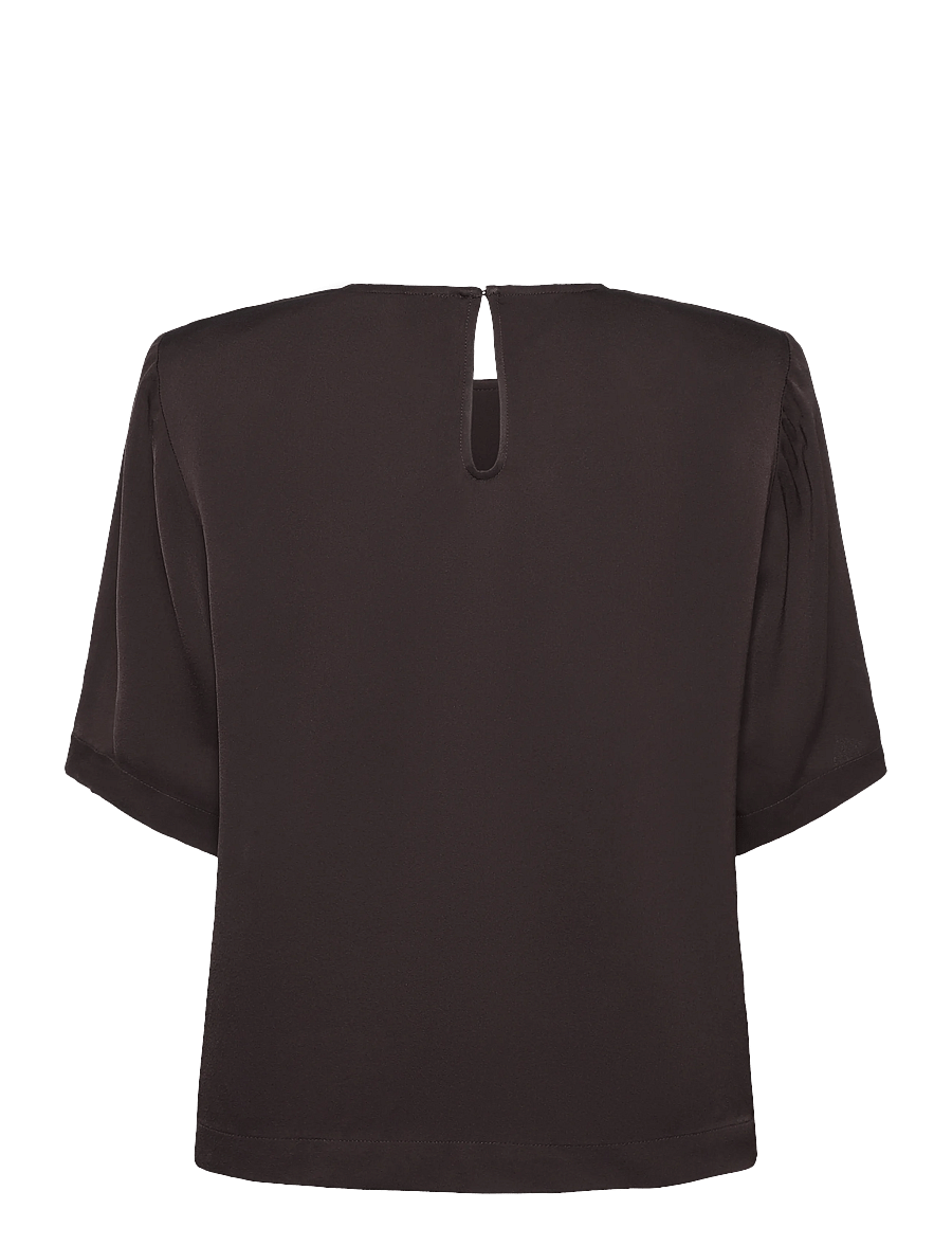 Twist & Tango - Leonie Satin Tee - mocha brown - 2