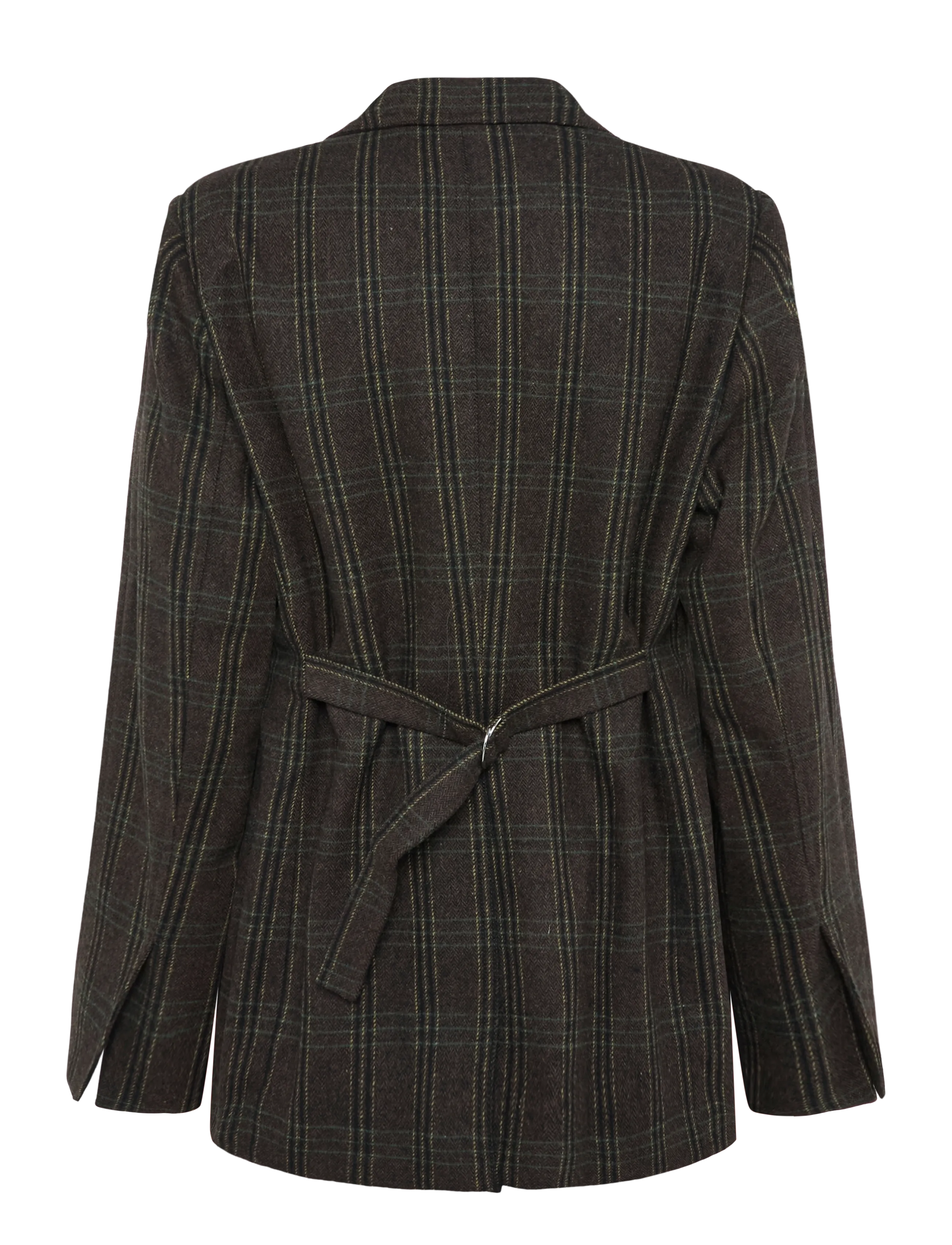 Twist & Tango - Adira Blazer - Üherealised pintsakud - brown check - 1