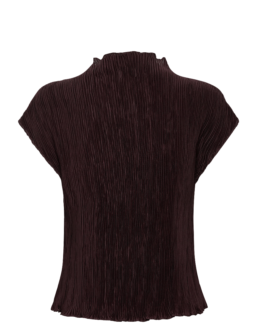 Twist & Tango - Wren Top - kortærmede bluser - chocolate plum - 1