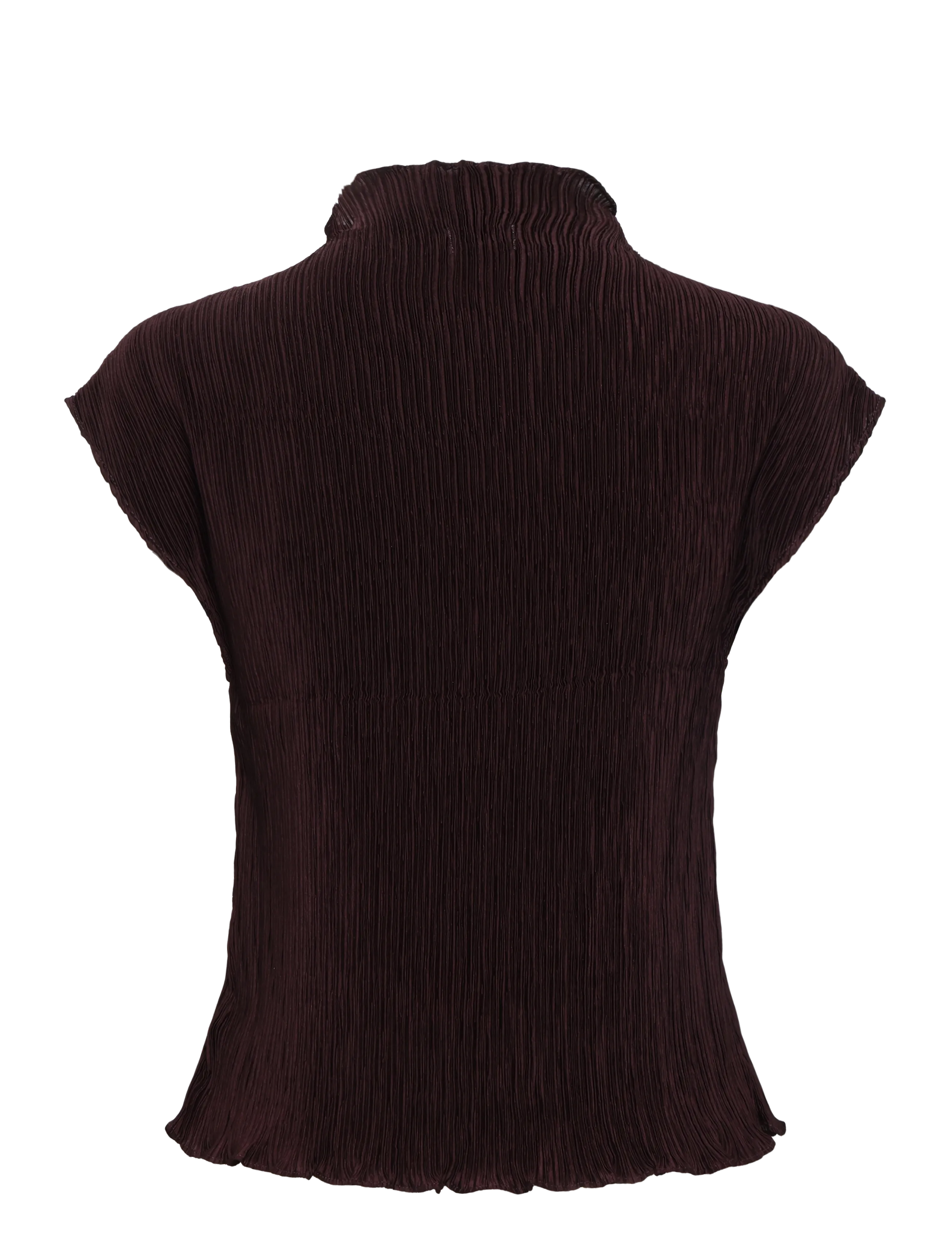 Twist & Tango - Wren Top - short-sleeved blouses - chocolate plum - 1