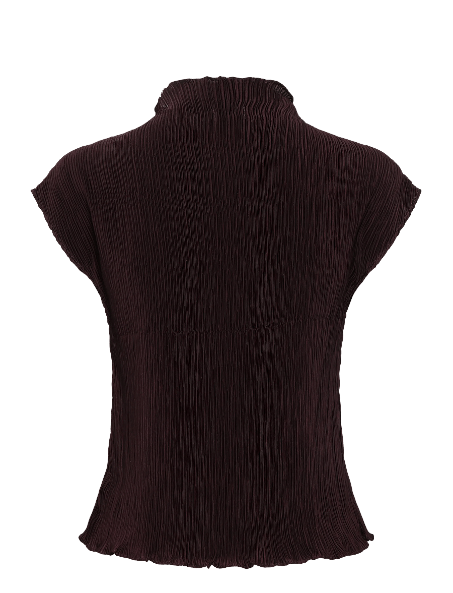 Twist & Tango - Wren Top - lühikeste varrukatega pluusid - chocolate plum - 1