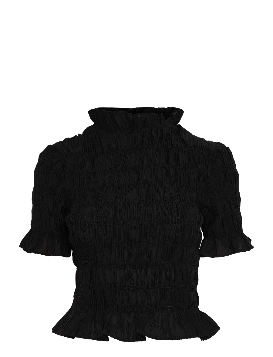 Twist & Tango - Myra Smocked Top - black - 1