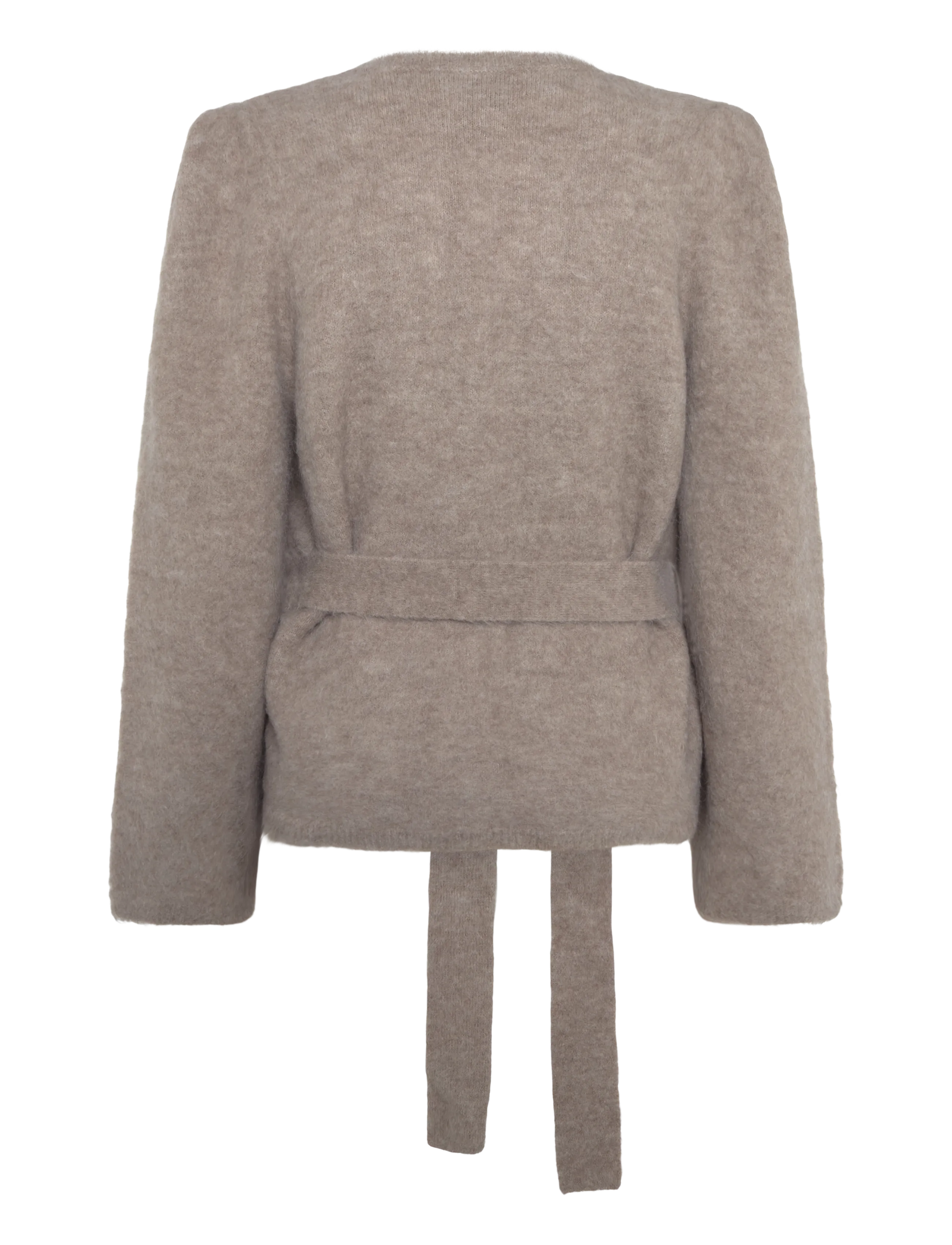 Twist & Tango - Olivia Knitted Cardigan - koftor - lt taupe - 2