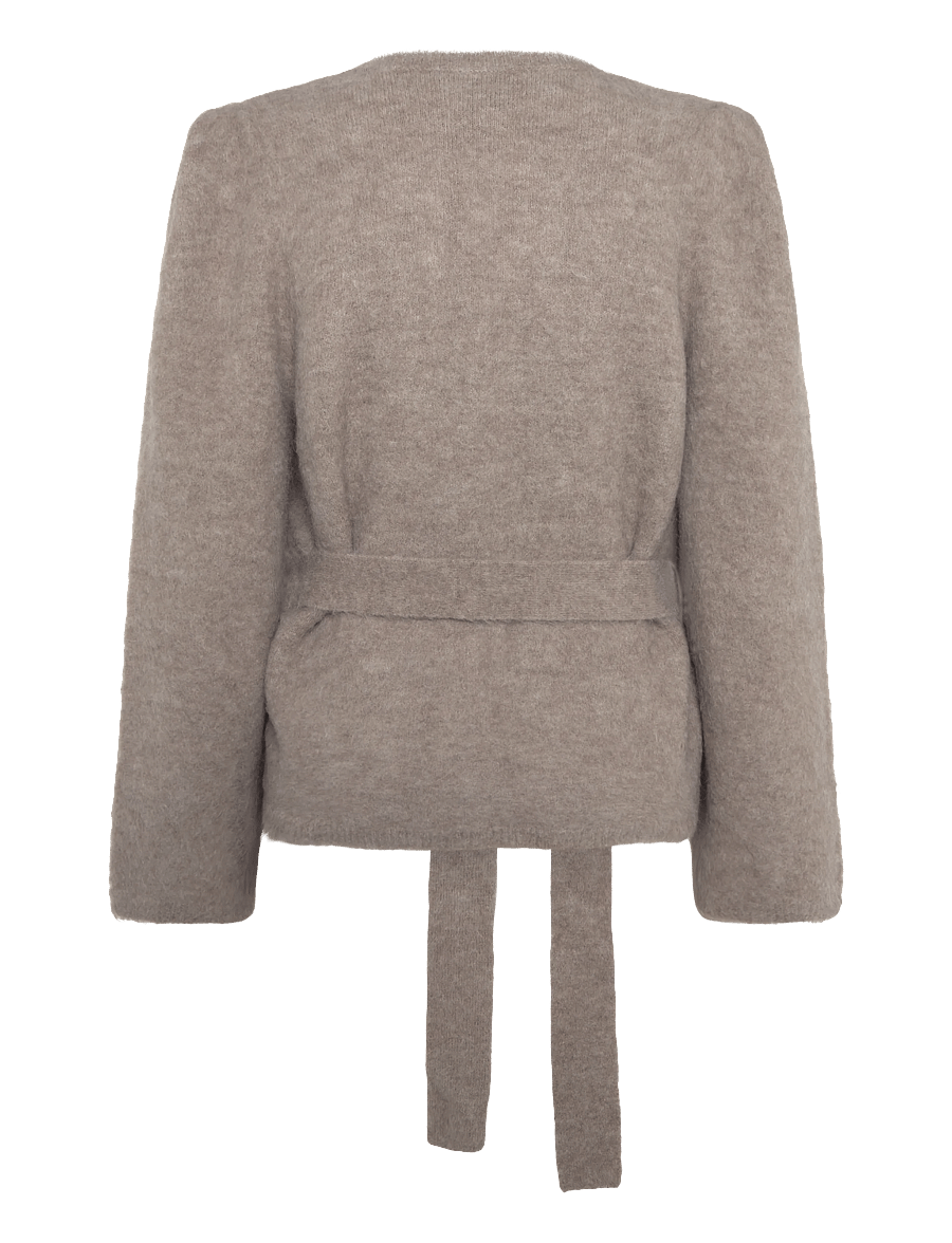 Twist & Tango - Olivia Knitted Cardigan - koftor - lt taupe - 2