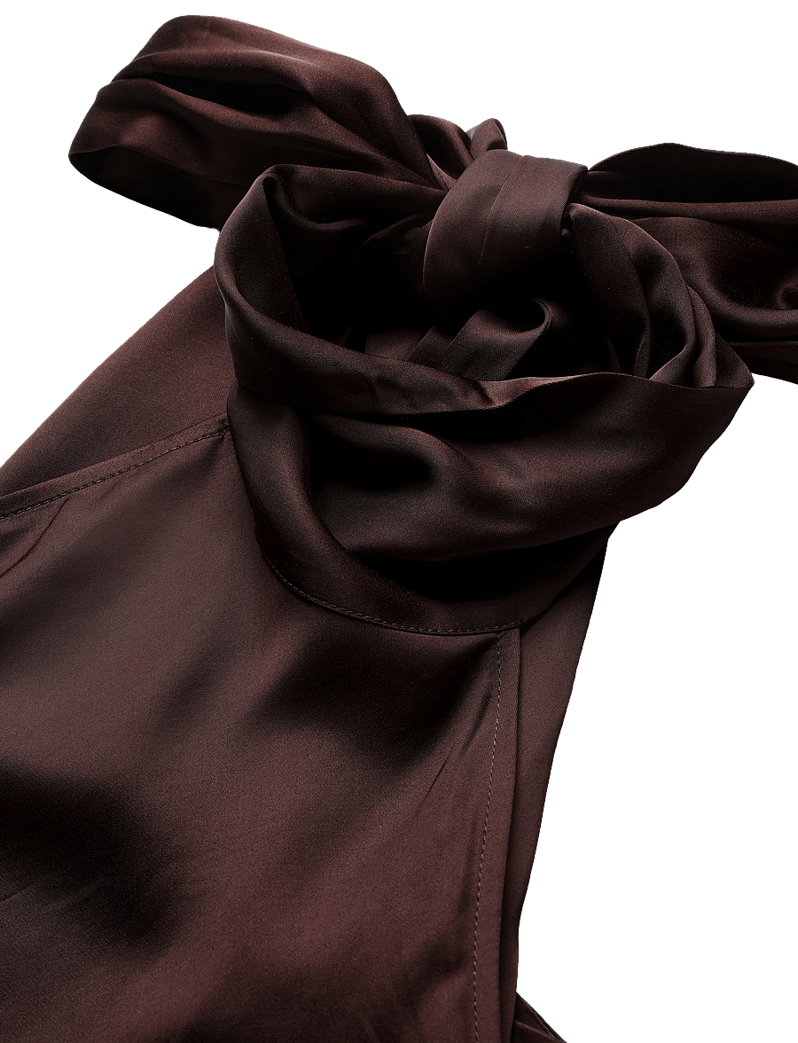 Twist & Tango - Anemone Dress - slipklänningar - mocha brown - 5
