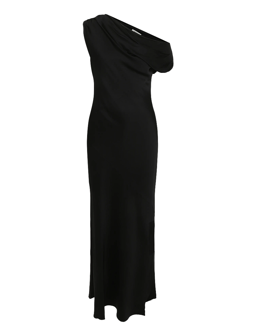 Twist & Tango - Vanessa Satin Dress - Õhtukleidid - black - 1