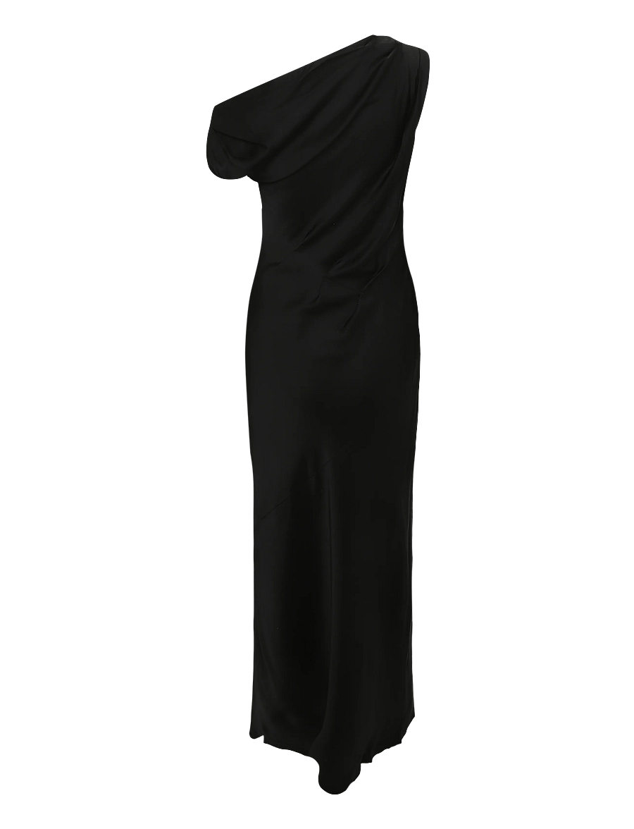 Twist & Tango - Vanessa Satin Dress - Õhtukleidid - black - 2