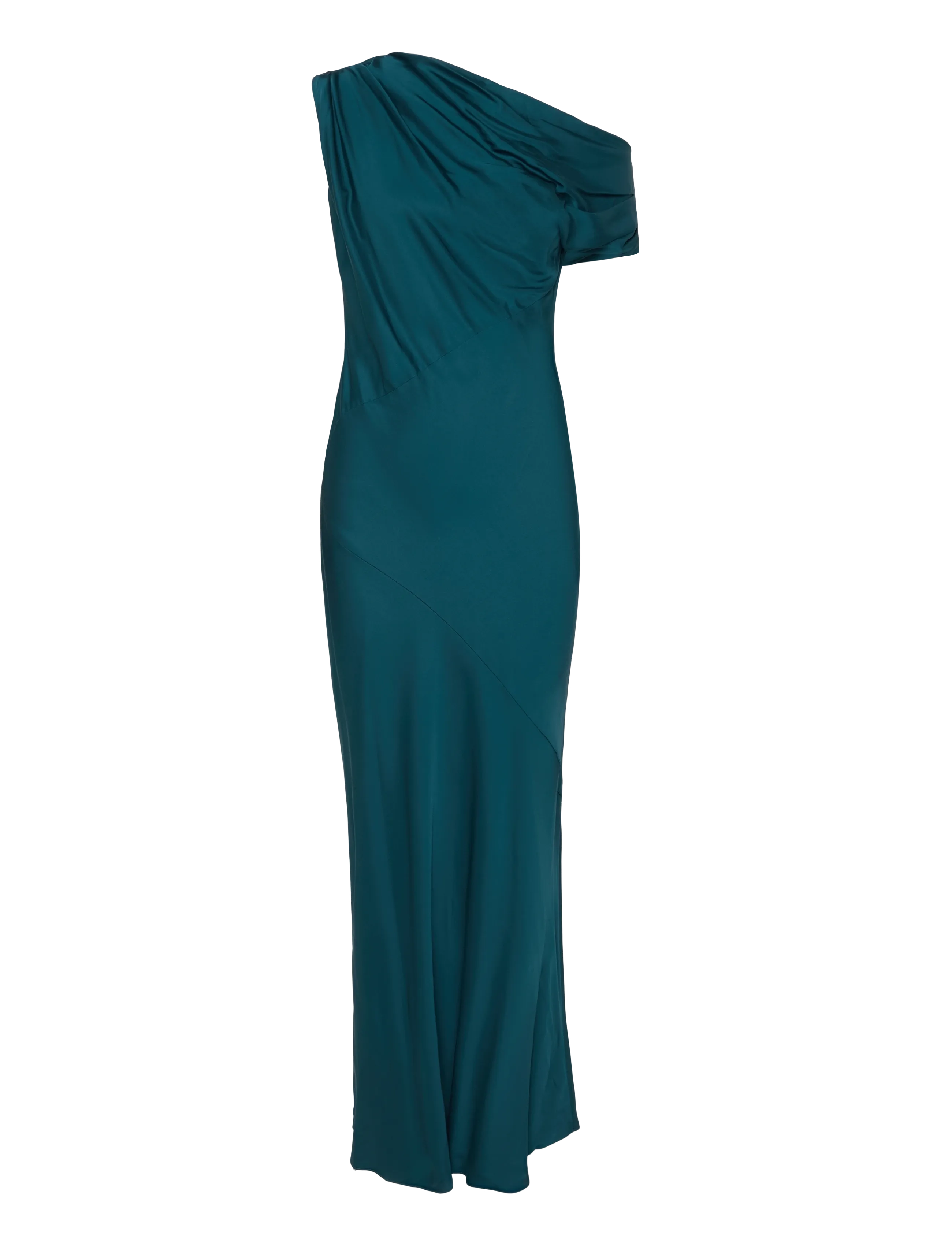 Twist & Tango - Vanessa Satin Dress - aftonklänningar - deep teal - 1