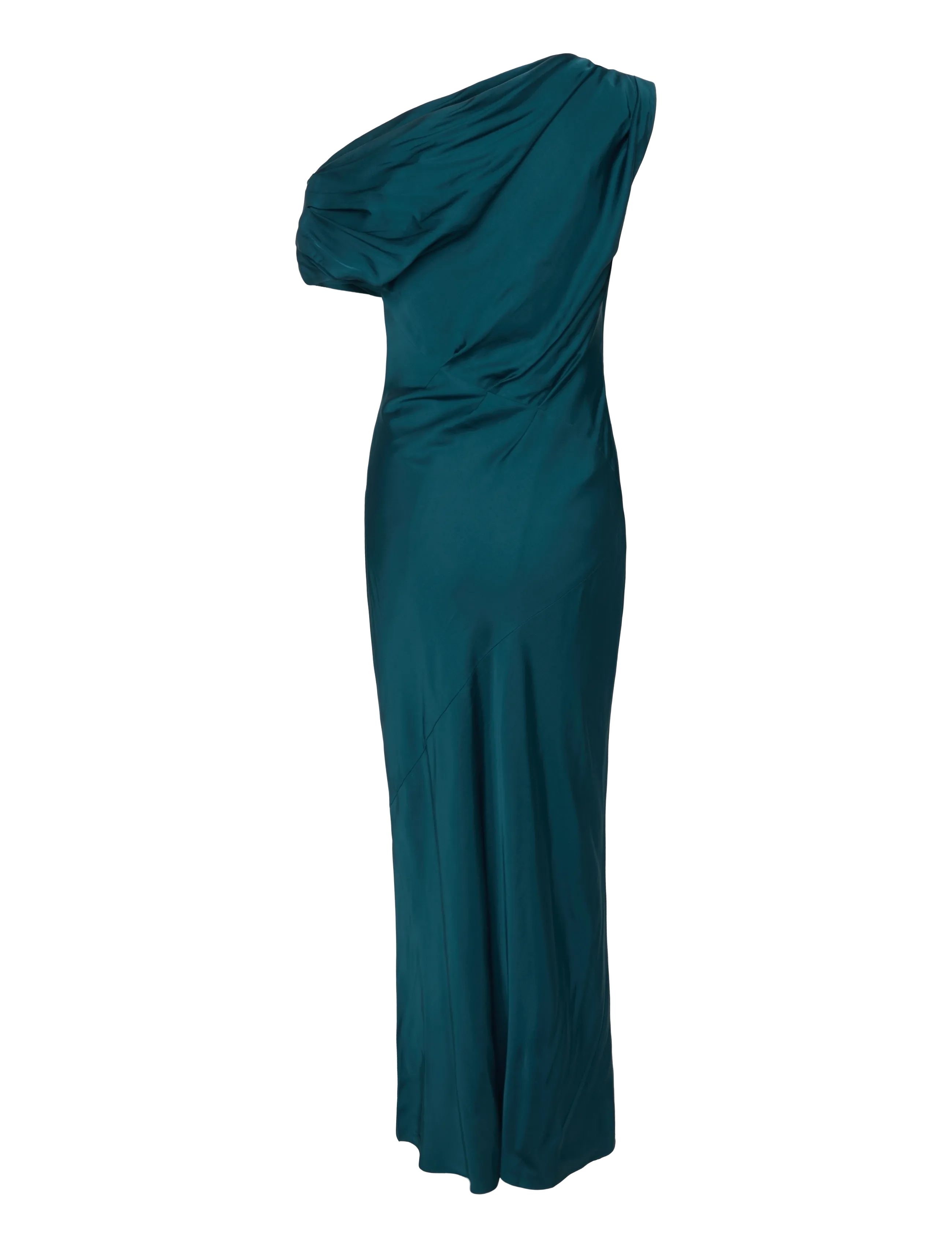 Twist & Tango - Vanessa Satin Dress - aftonklänningar - deep teal - 2