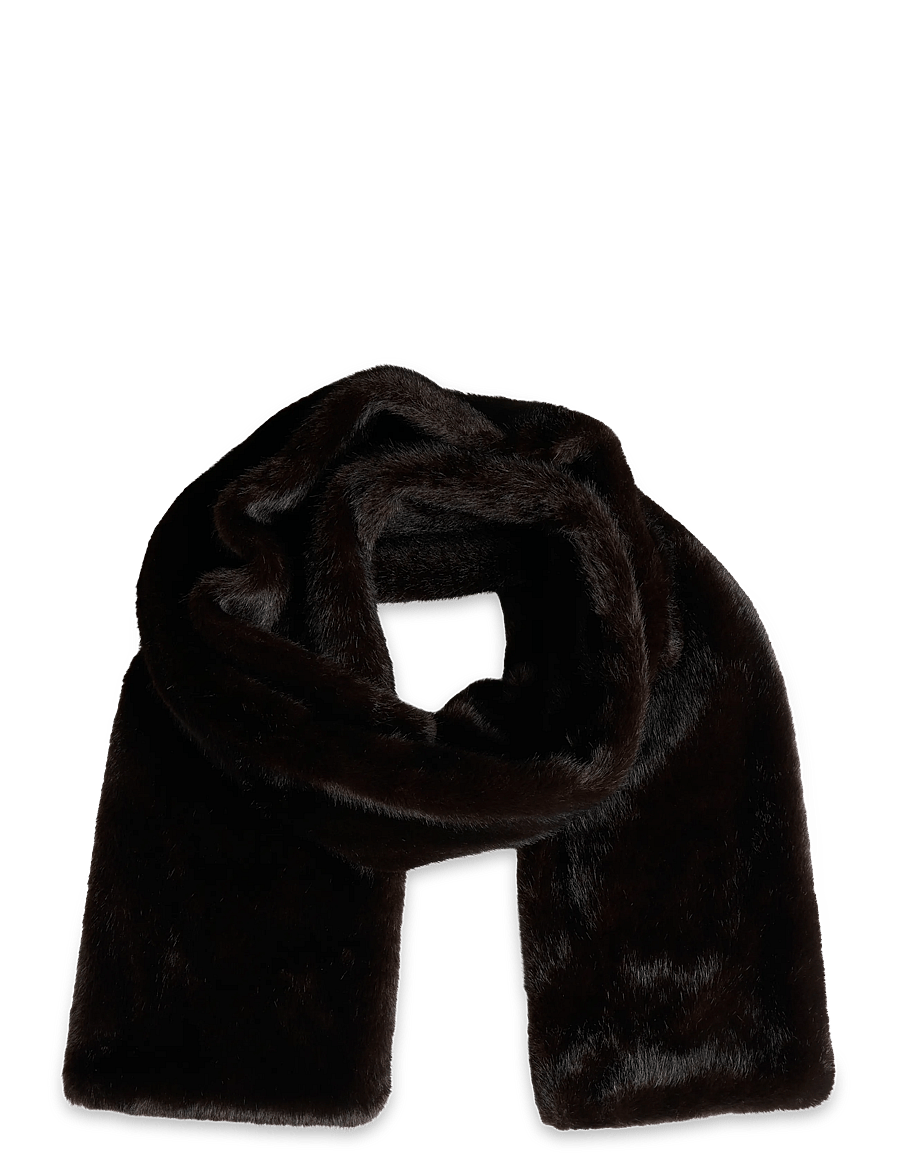 Twist & Tango - Laurel Faux Fur Scarf - halstørklæder - mocha brown - 0