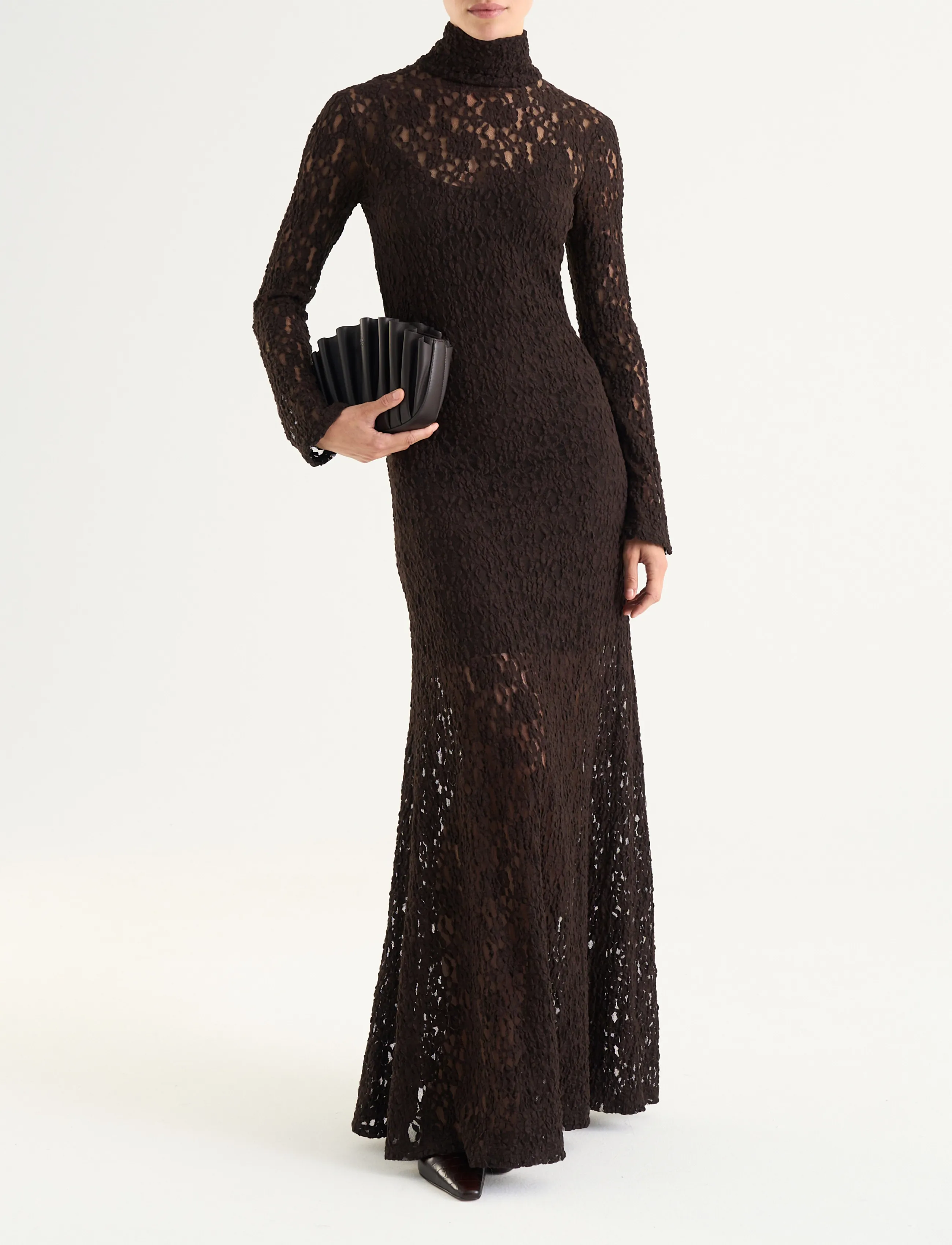 Twist & Tango Janasia Lace Dress - Twist & Tango - MOCHA BROWN / brown
