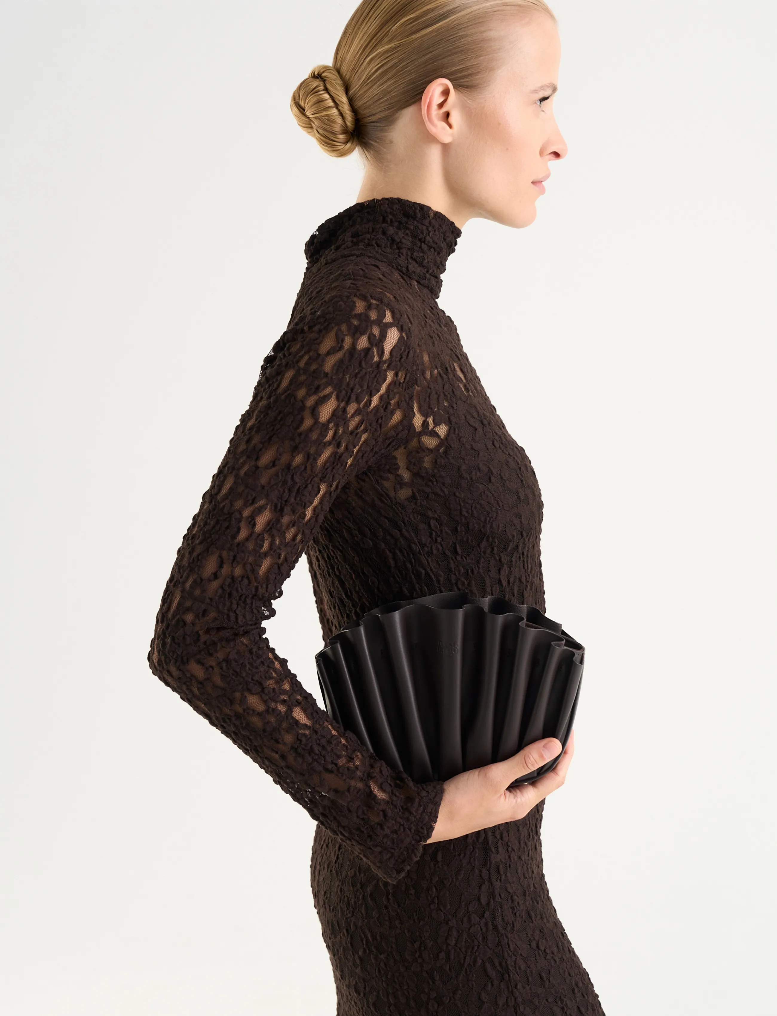 Twist & Tango - Janasia Lace Dress - pitskleidid - mocha brown - 3