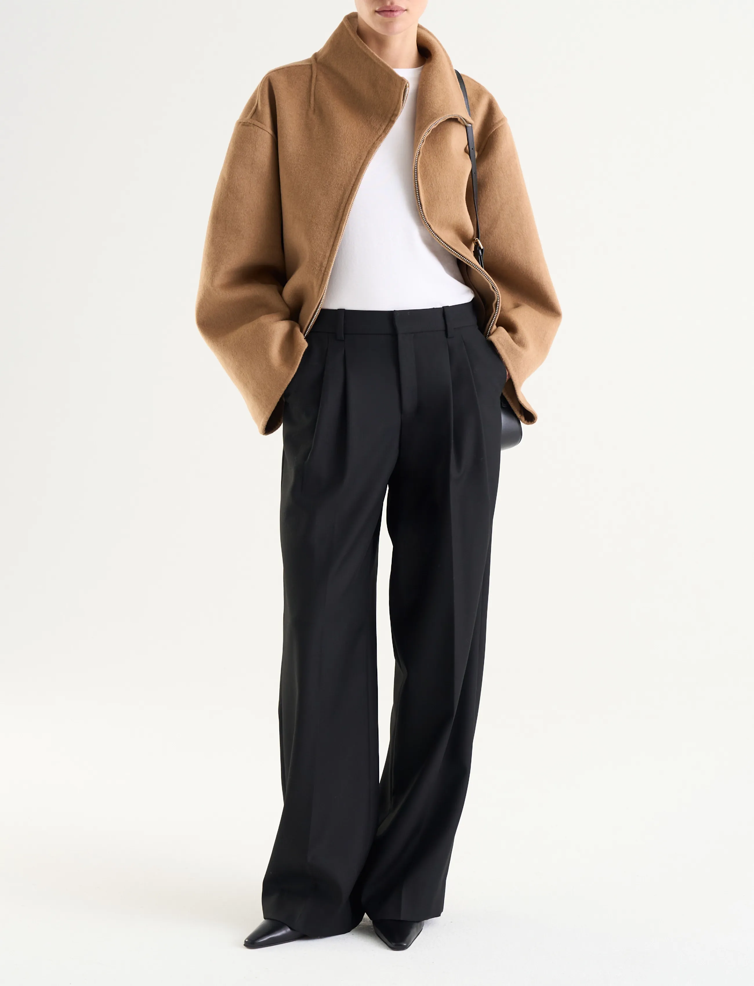 Twist & Tango Cayla Jacket, Kvinder, Højhalset Bomberjakke, Brun, Str: XL