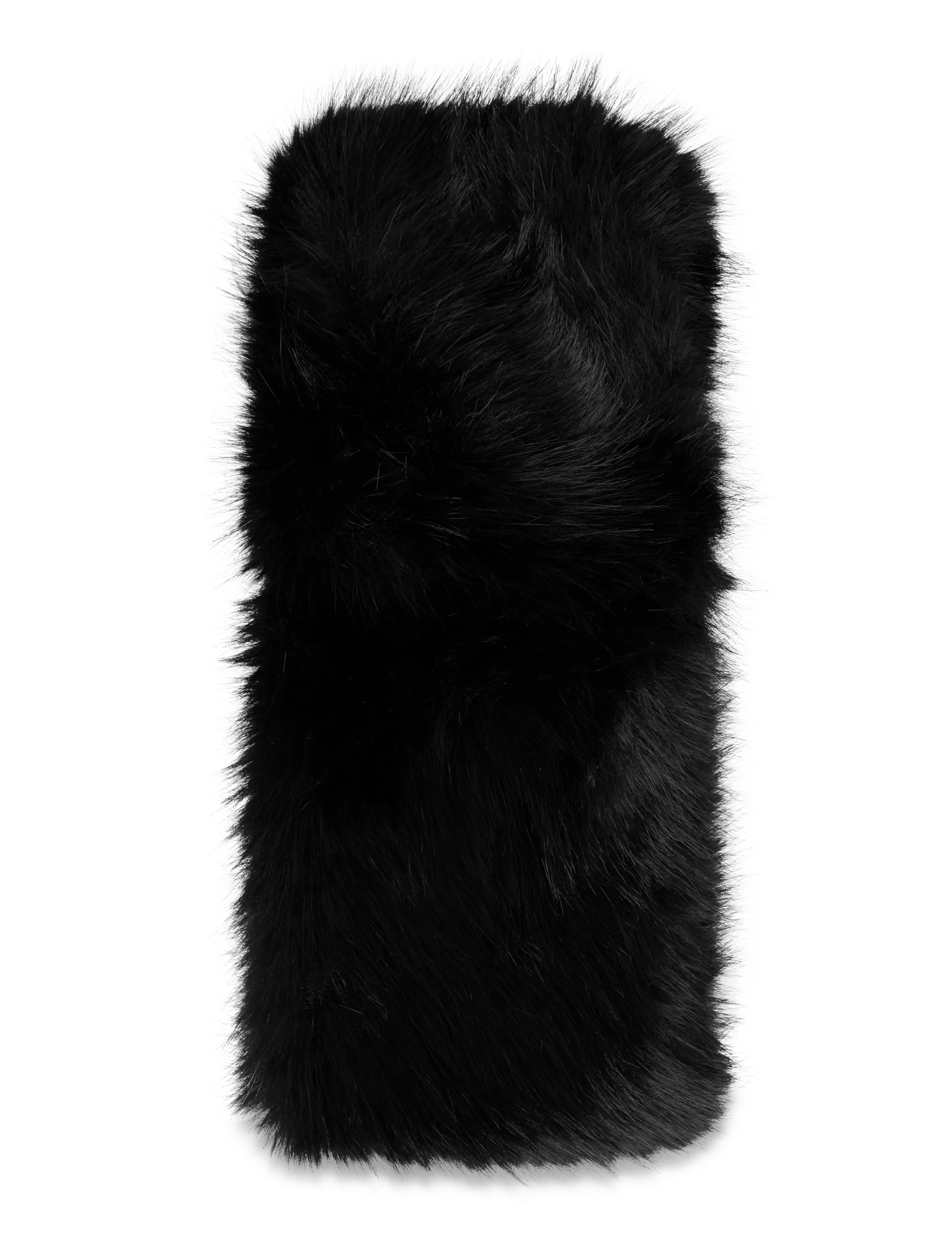 Twist & Tango - Ilma Faux Fur Scarf - halsdukar - black - 1