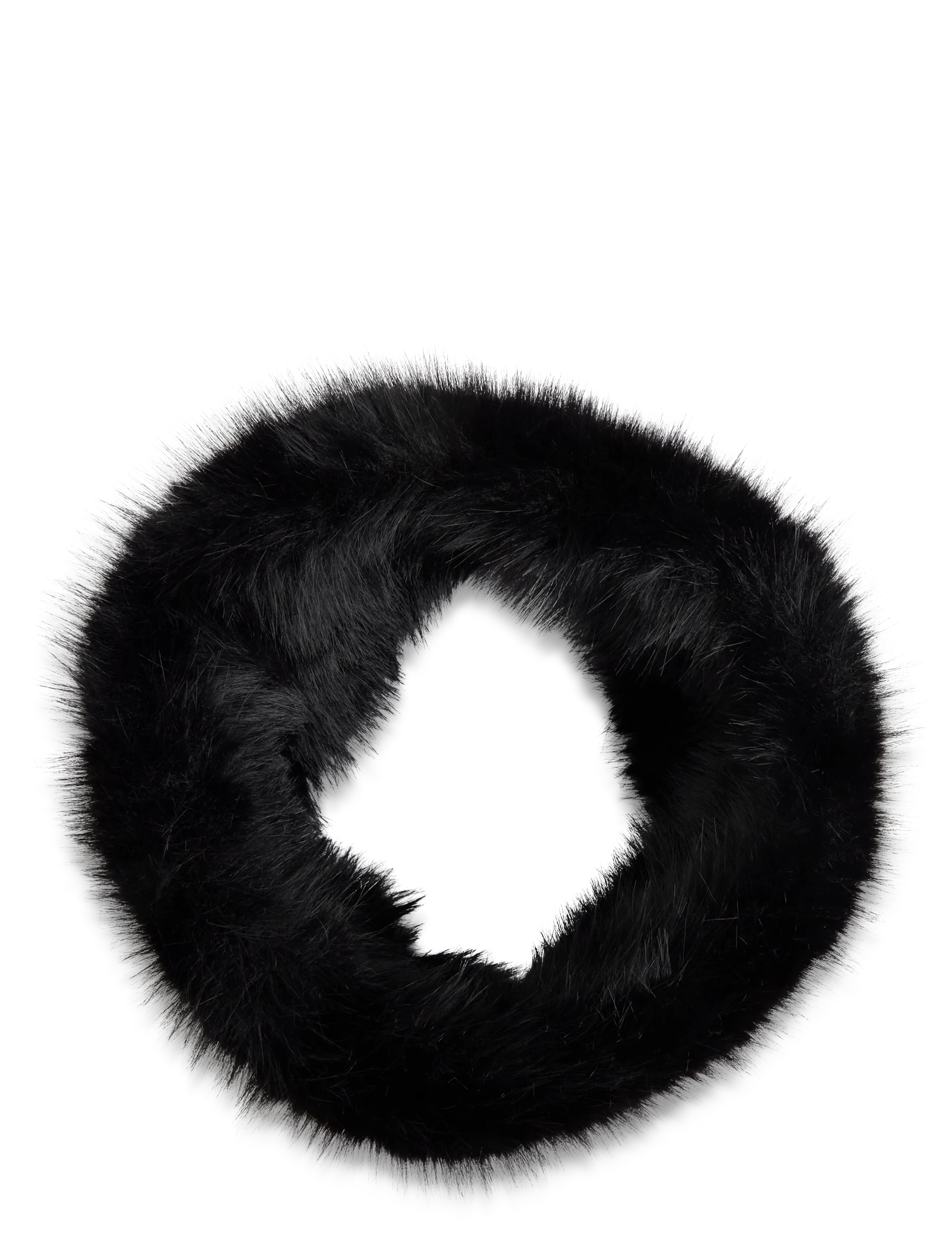 Twist & Tango - Ilma Faux Fur Scarf - halsdukar - black - 2