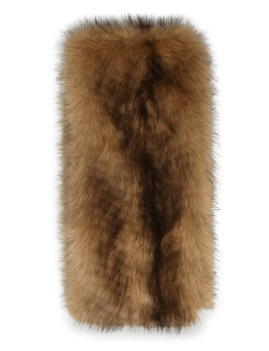 Twist & Tango - Ilma Faux Fur Scarf - halstørklæder - camel - 1