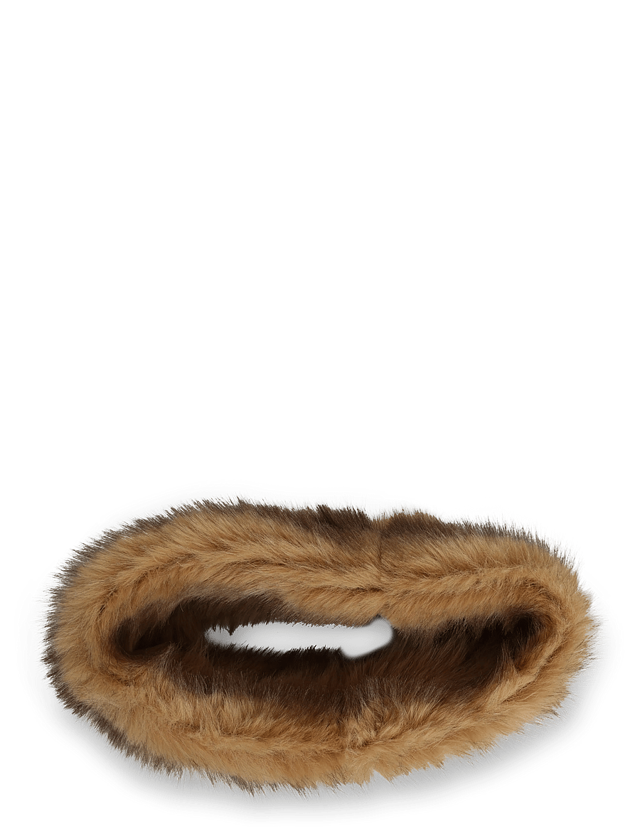 Twist & Tango - Ilma Faux Fur Scarf - halstørklæder - camel - 2