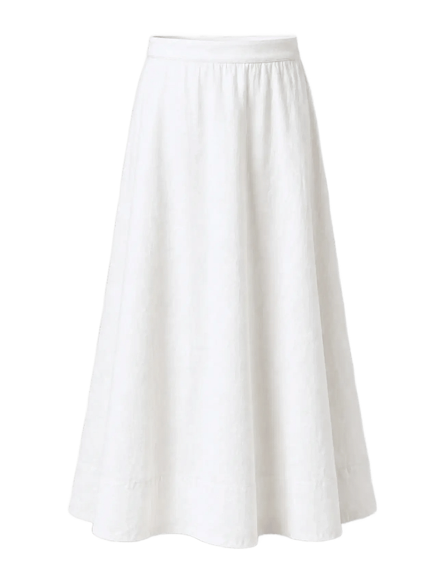 Twist & Tango - Bisous Skirt - midi-röcke - blanc - 1