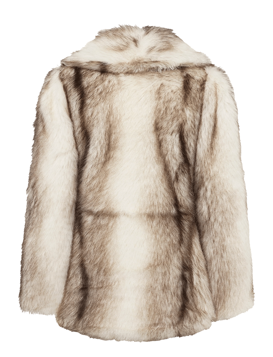 Twist & Tango - Neria Faux Fur Jacket - kunstkarusnahk - greige - 1