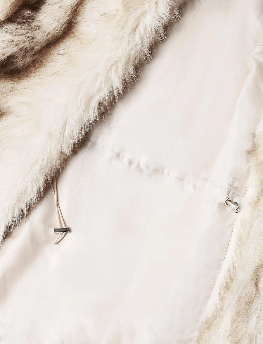 Twist & Tango - Neria Faux Fur Jacket - kunstkarusnahk - greige - 4