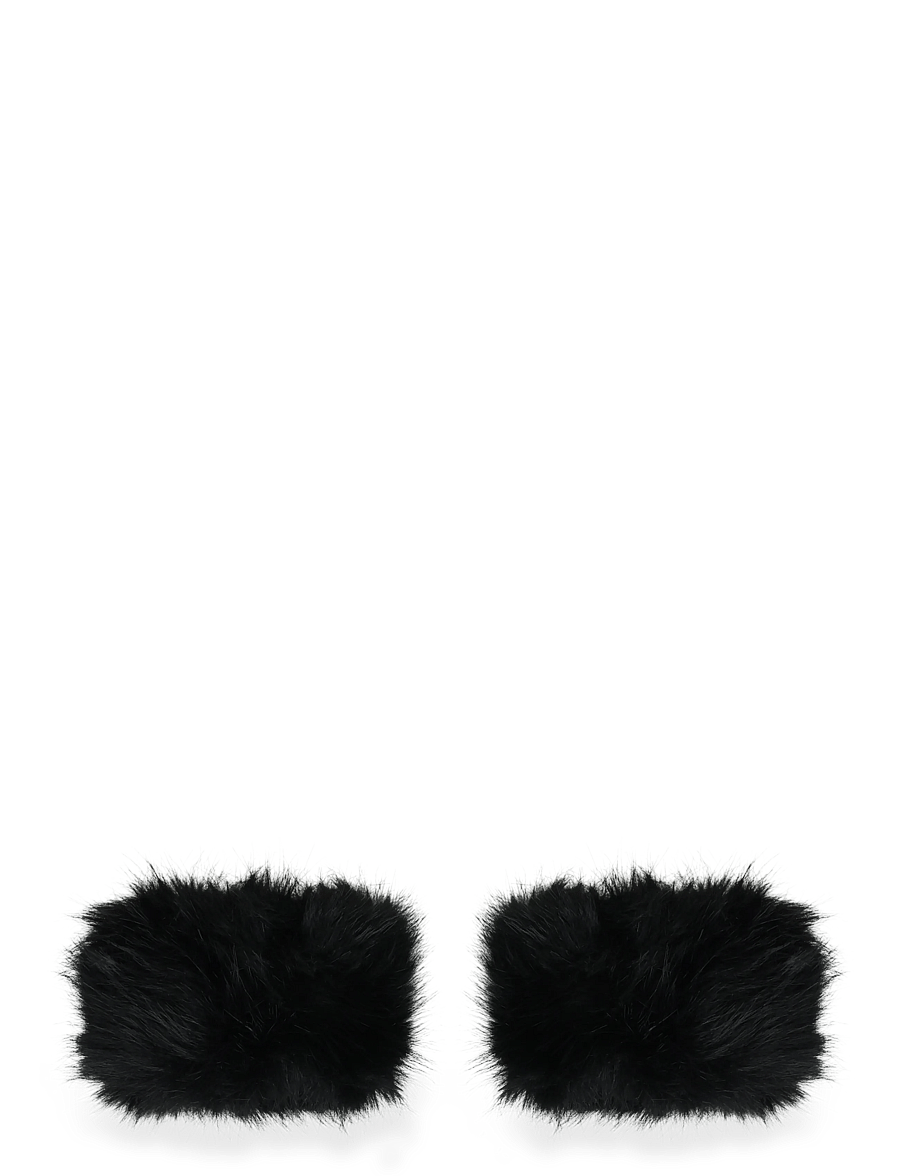 Twist & Tango - Diana Faux Fur Wrist Cuffs - gants de pouce - black - 0