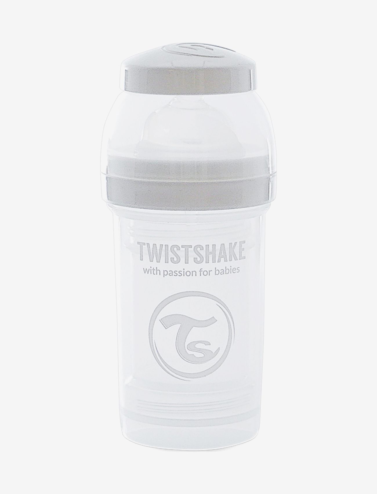 Twistshake - Twistshake Anti-Colic 180ml White - nappflaskor - white - 1