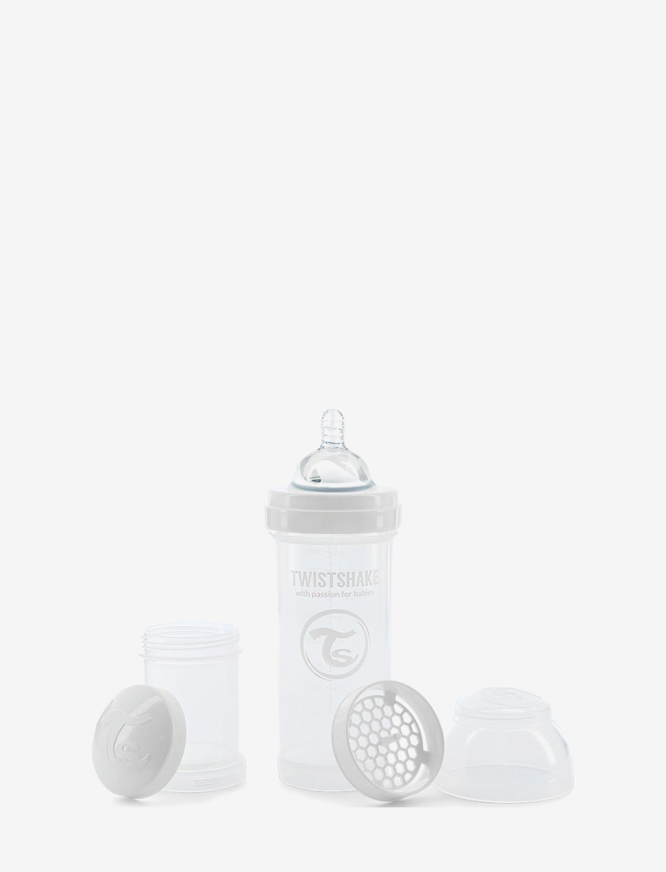 Twistshake Anti-Colic Baby Bottle, 260 ml, Bottles & Accessories, Weiß - Bottles, Kinder