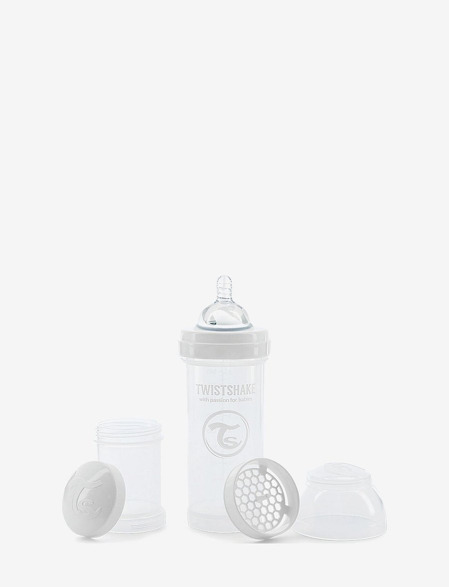 Twistshake - Twistshake Anti-Colic Baby Bottle - buteliukai kūdikiams - white - 0