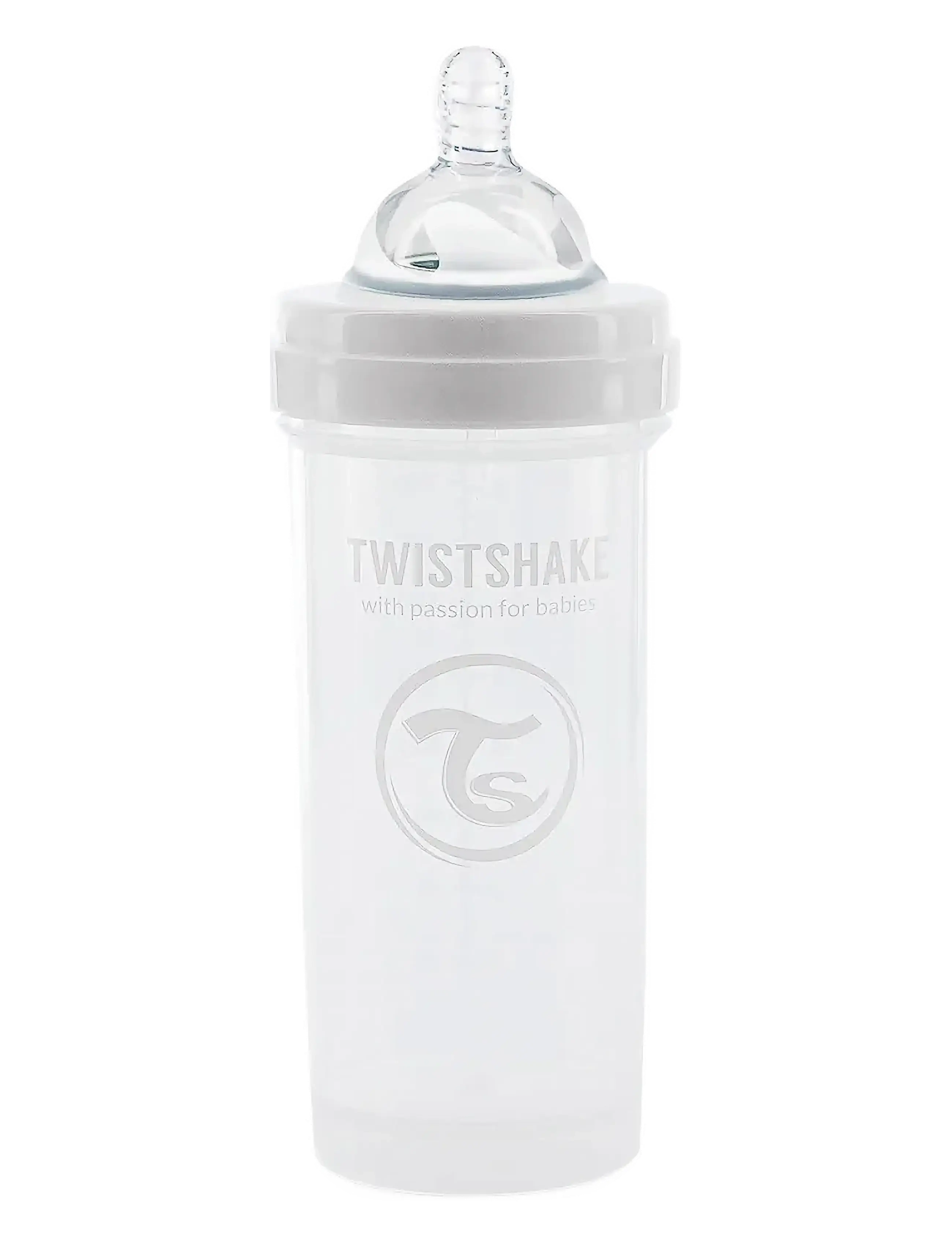 Twistshake - Twistshake Anti-Colic Baby Bottle - sutteflasker - white - 1