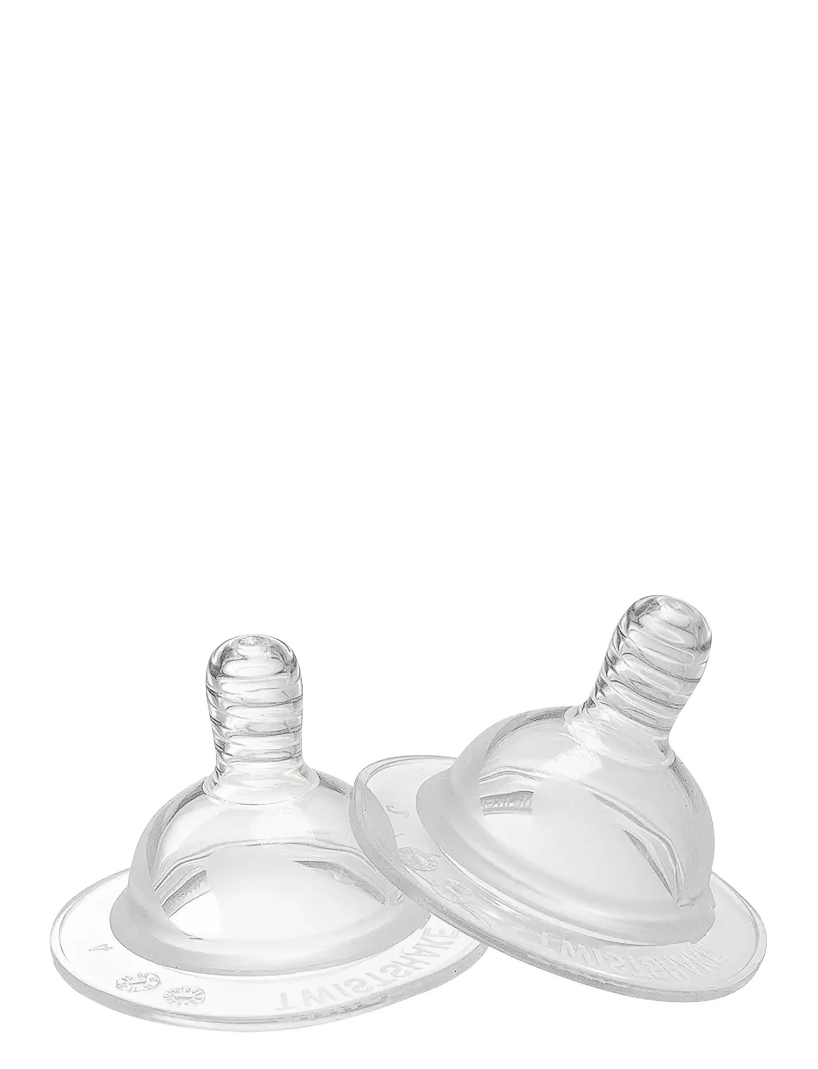Twistshake Twistshake Anti-Colic Baby Bottle Teat - Füttern - TRANSPARENT / white