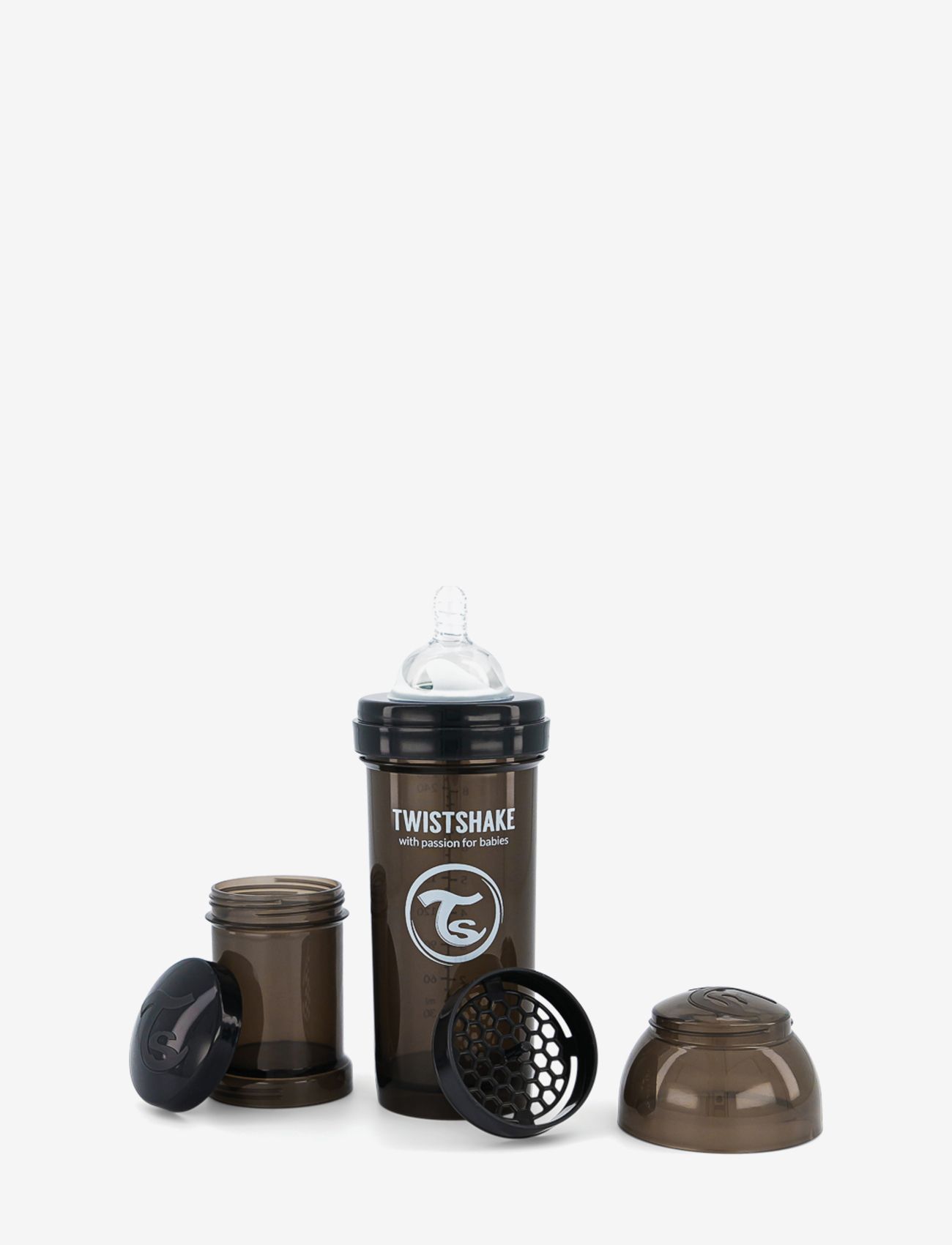 Twistshake Twistshake Anti-Colic 260ml Black - 4 for 3 - BLACK / black
