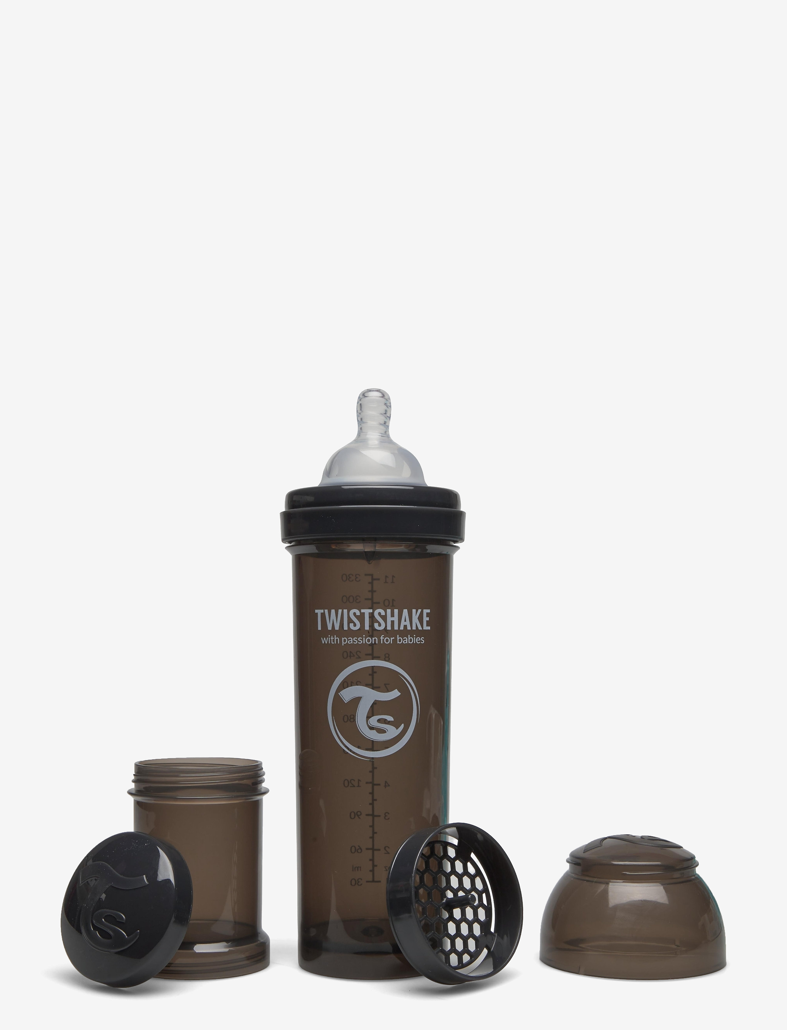 Twistshake Anti-Colic 330Ml Black, 330 ml, Baby Bottles & Accessories, Braun - Bottles, Kinder