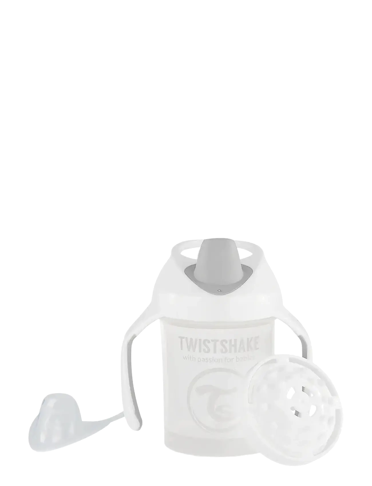 Twistshake Mini Cup, Mini Tudkop, Hvid, Str: ONE SIZE