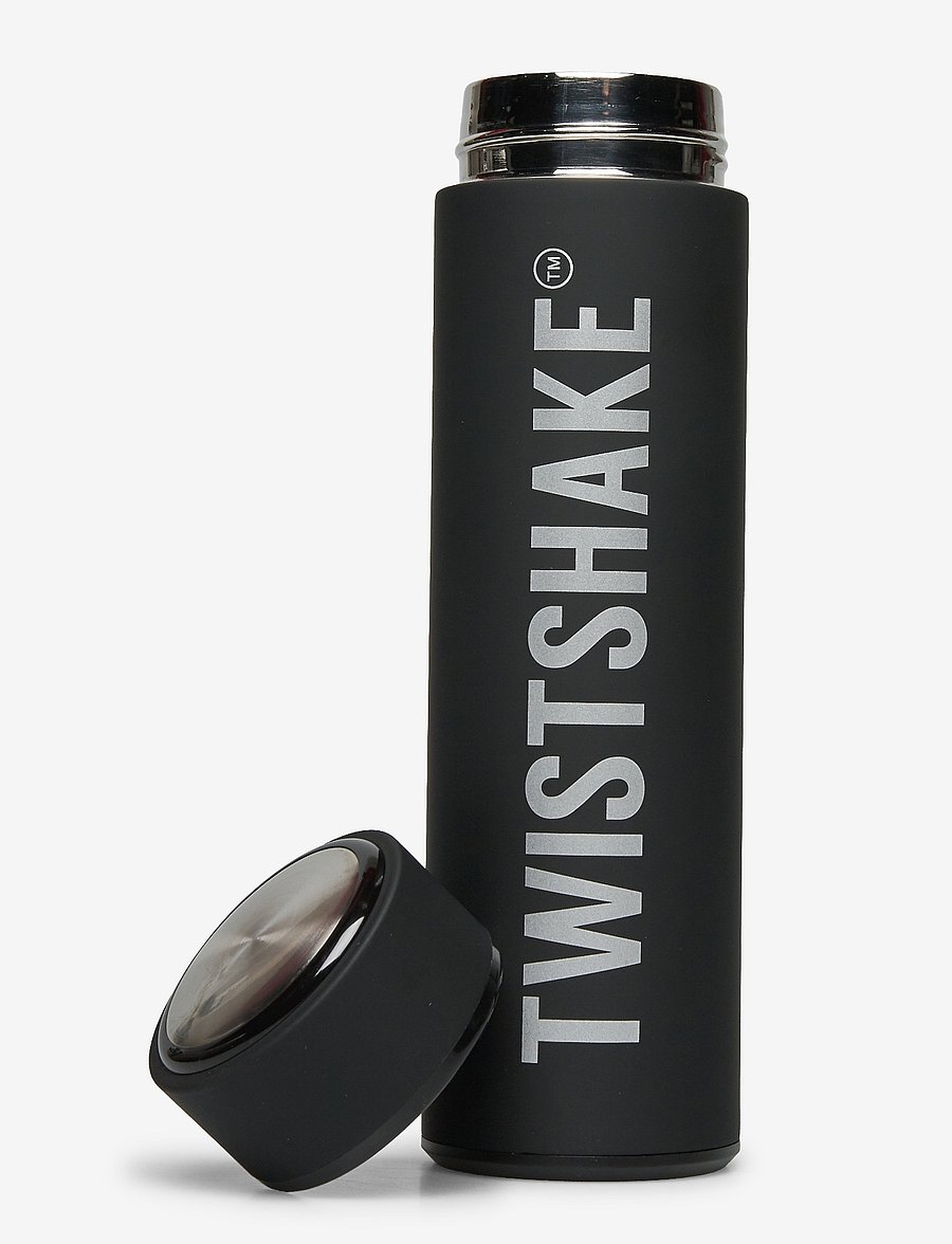 Twistshake - Twistshake Hot or Cold Bottle - thermosflaschen - black - 1