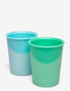 Twistshake 2x Cup 170ml 6+m Pastel Blue Green, Twistshake
