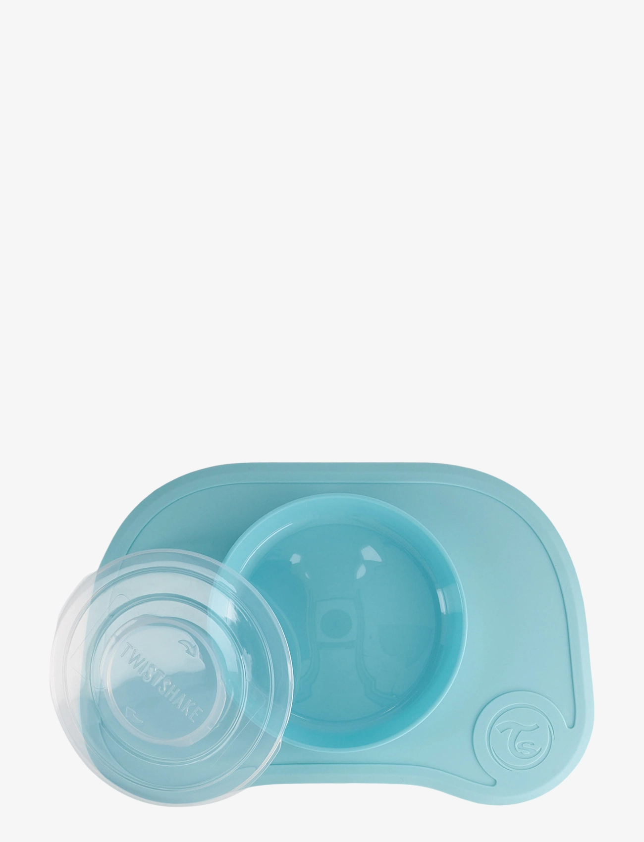 Twistshake - Twistshake Click Mat + Plate 6+m Pastel Blue - astiasetit - pastel blue - 2