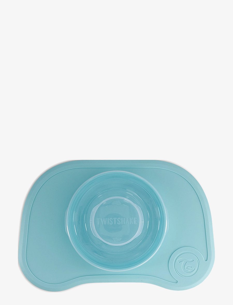 Twistshake - Twistshake Click Mat + Plate 6+m Pastel Blue - astiasetit - pastel blue - 3