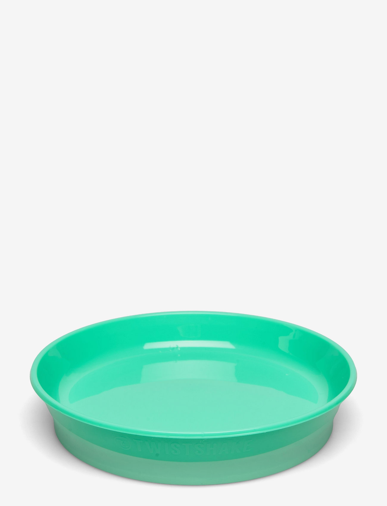 Twistshake - Twistshake Plate 6+m Pastel Green - serveringssæt - green - 0