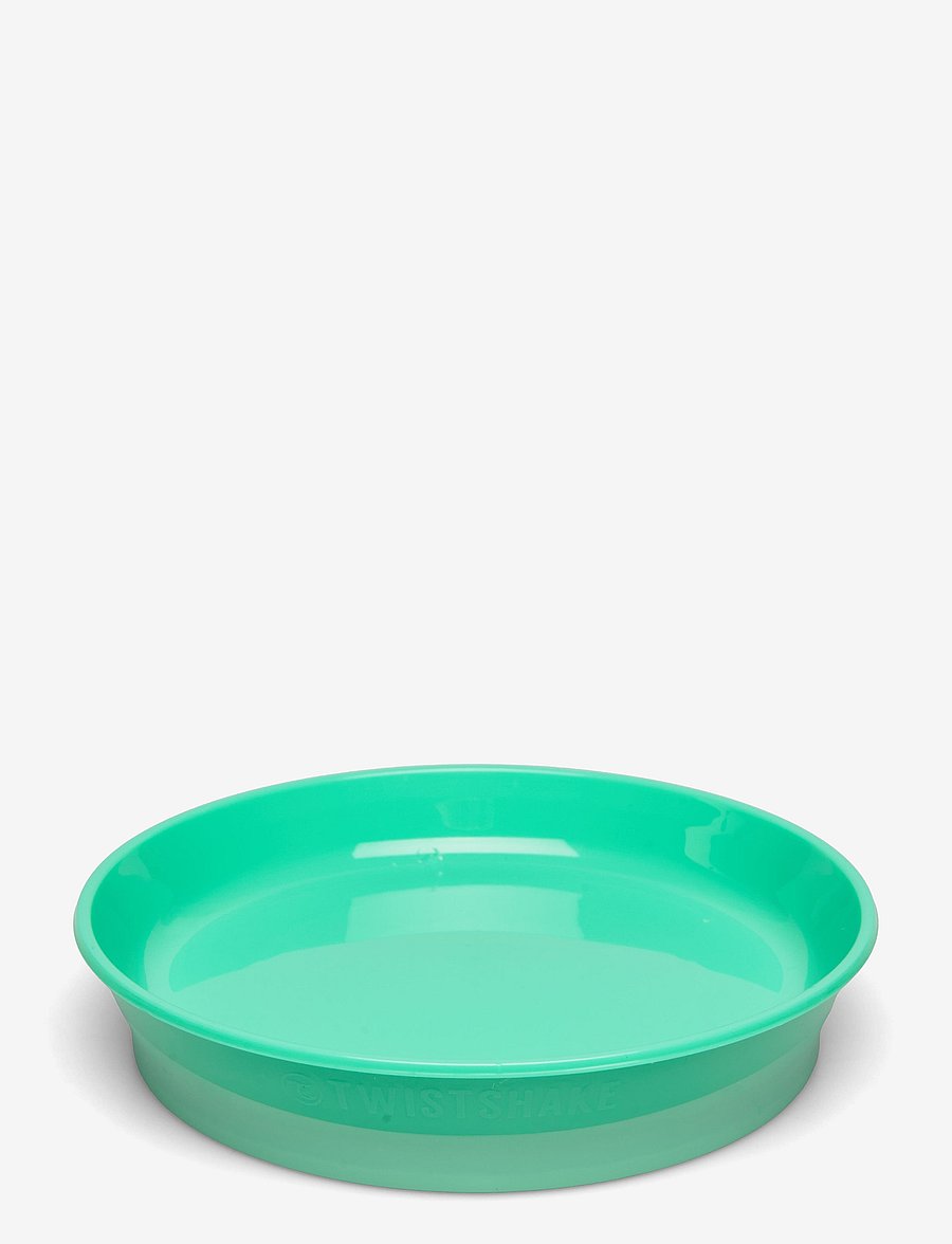 Twistshake - Twistshake Plate 6+m Pastel Green - vaisselle - green - 0