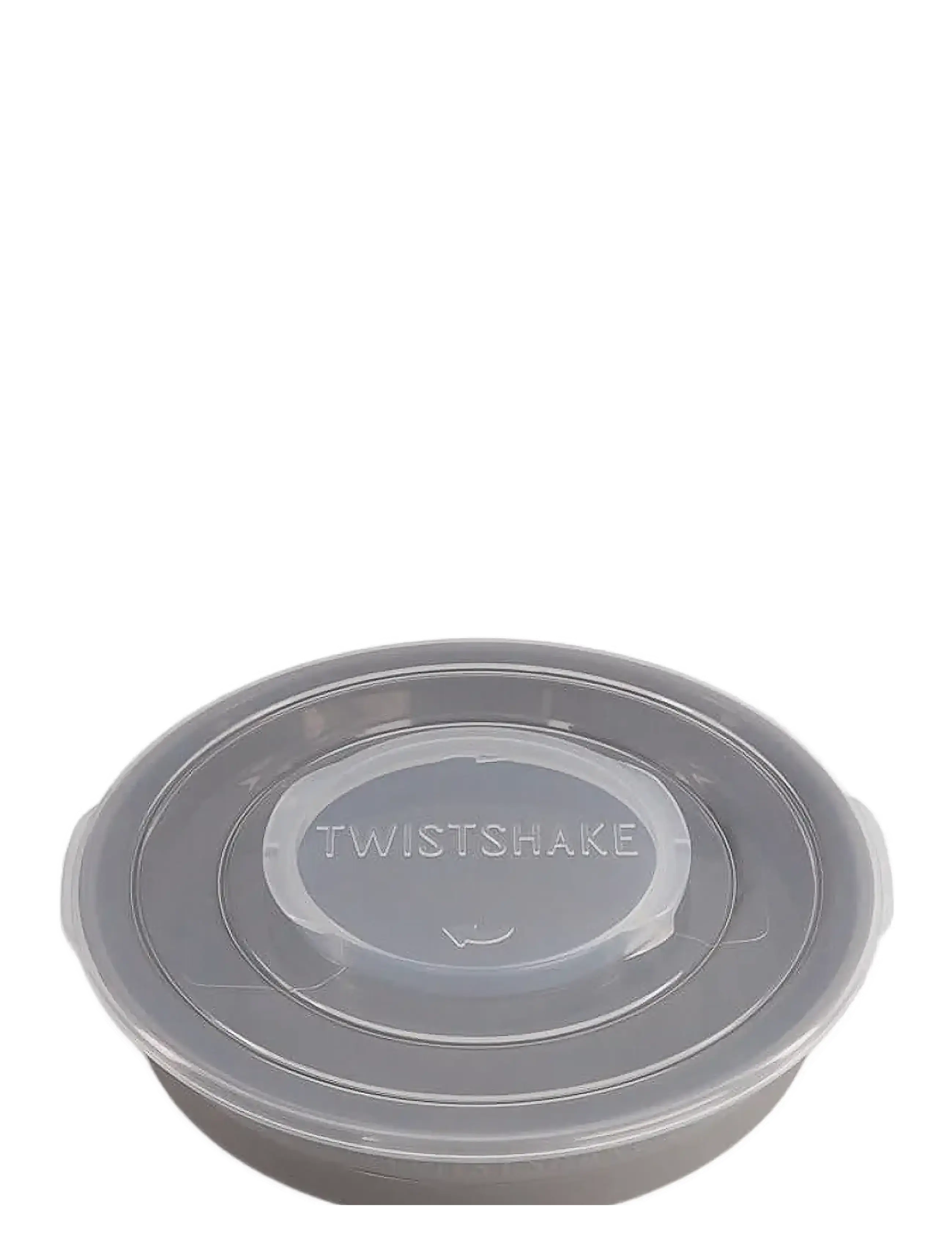 Twistshake - Twistshake Plate - serveringssæt - pastel grey - 4
