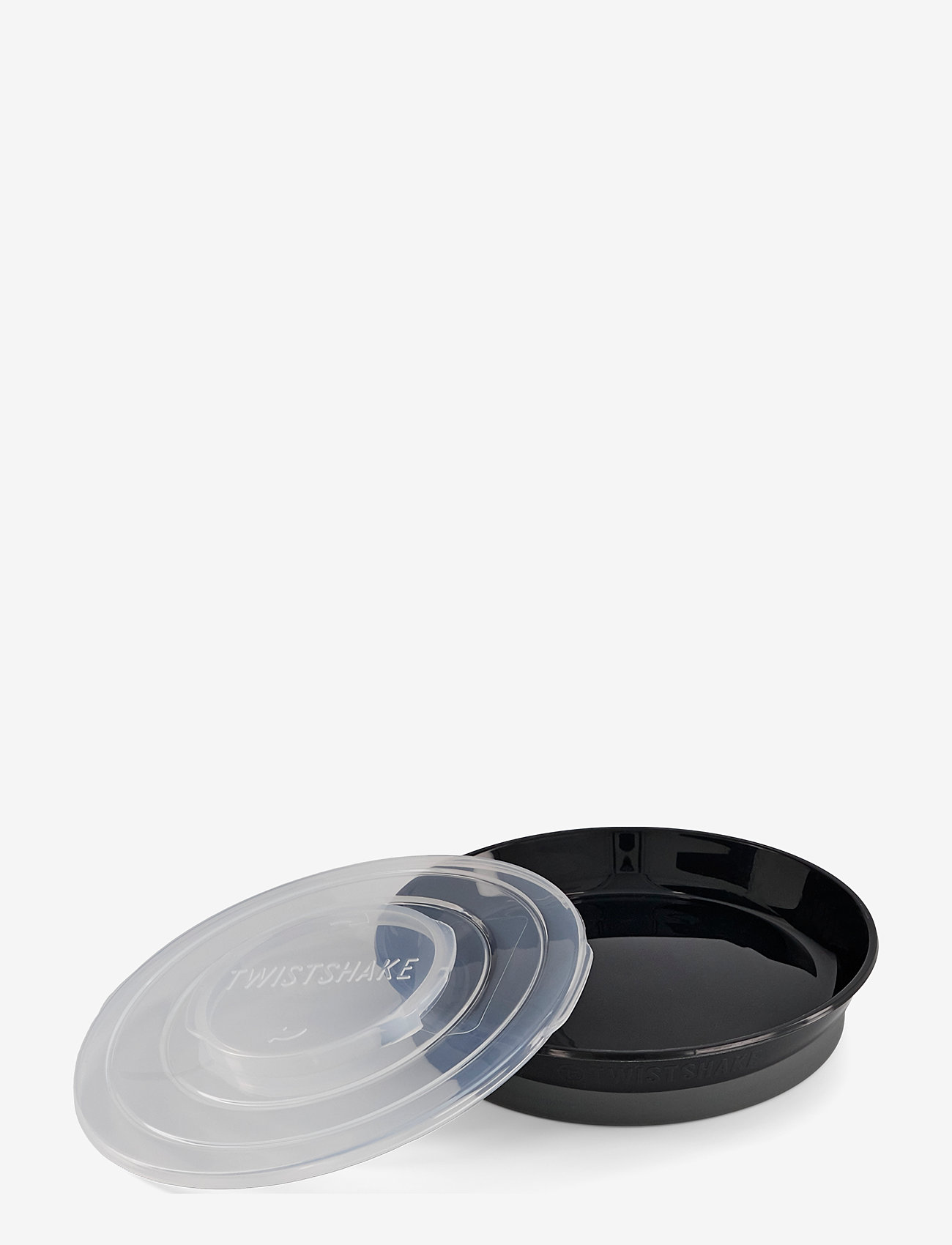 Twistshake - Twistshake Plate 6+m Black - serveringsset - black - 0