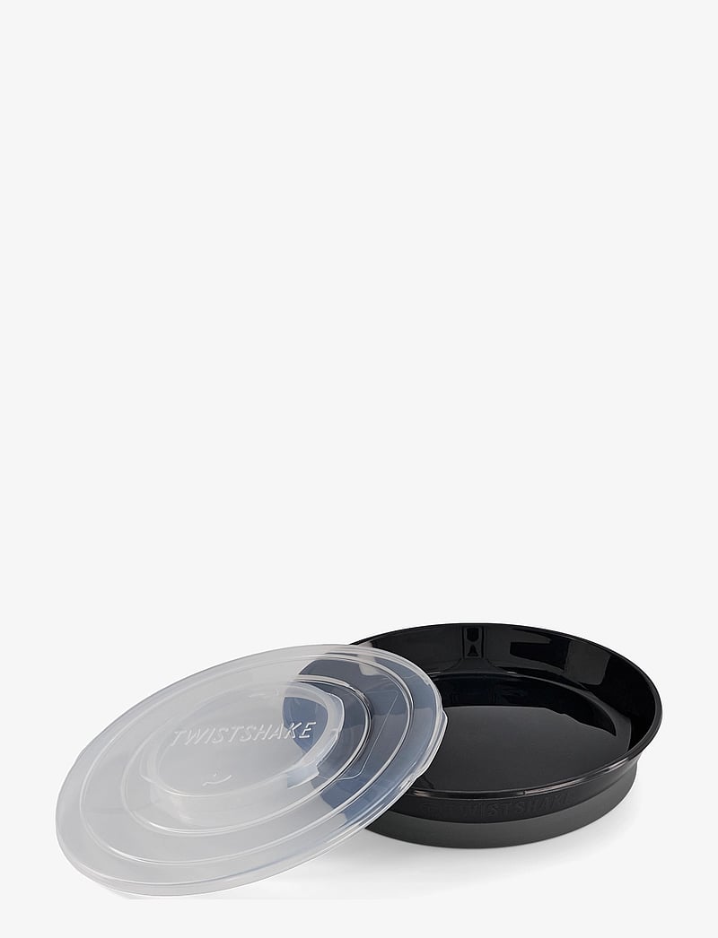 Twistshake - Twistshake Plate 6+m Black - spisetid - black - 0