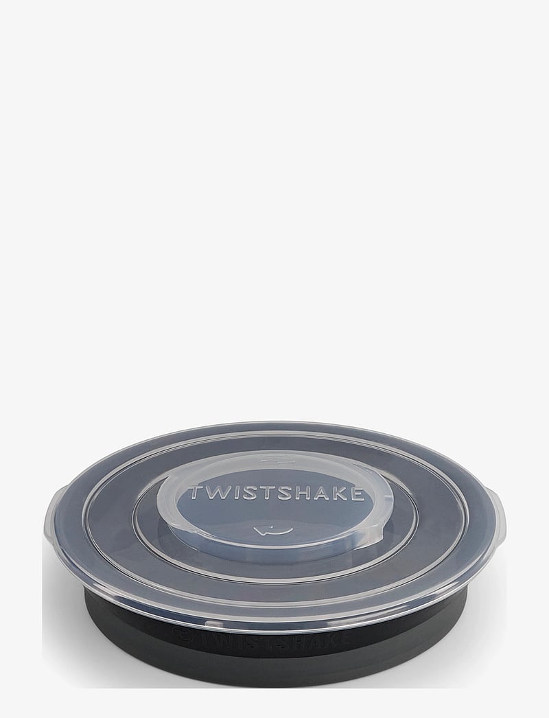 Twistshake - Twistshake Plate 6+m Black - spisetid - black - 1