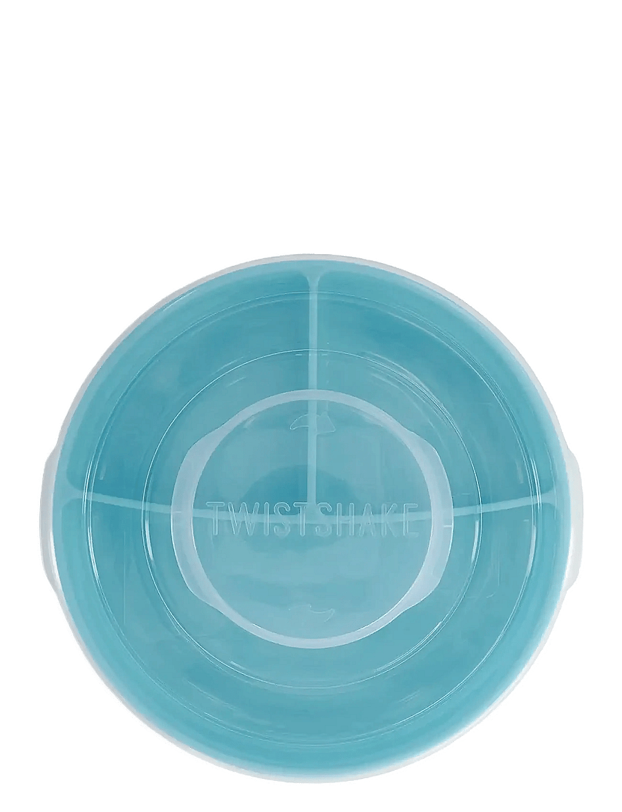 Twistshake - Twistshake Divided Plate - Õhtusöögikomplektid - pastel blue - 4