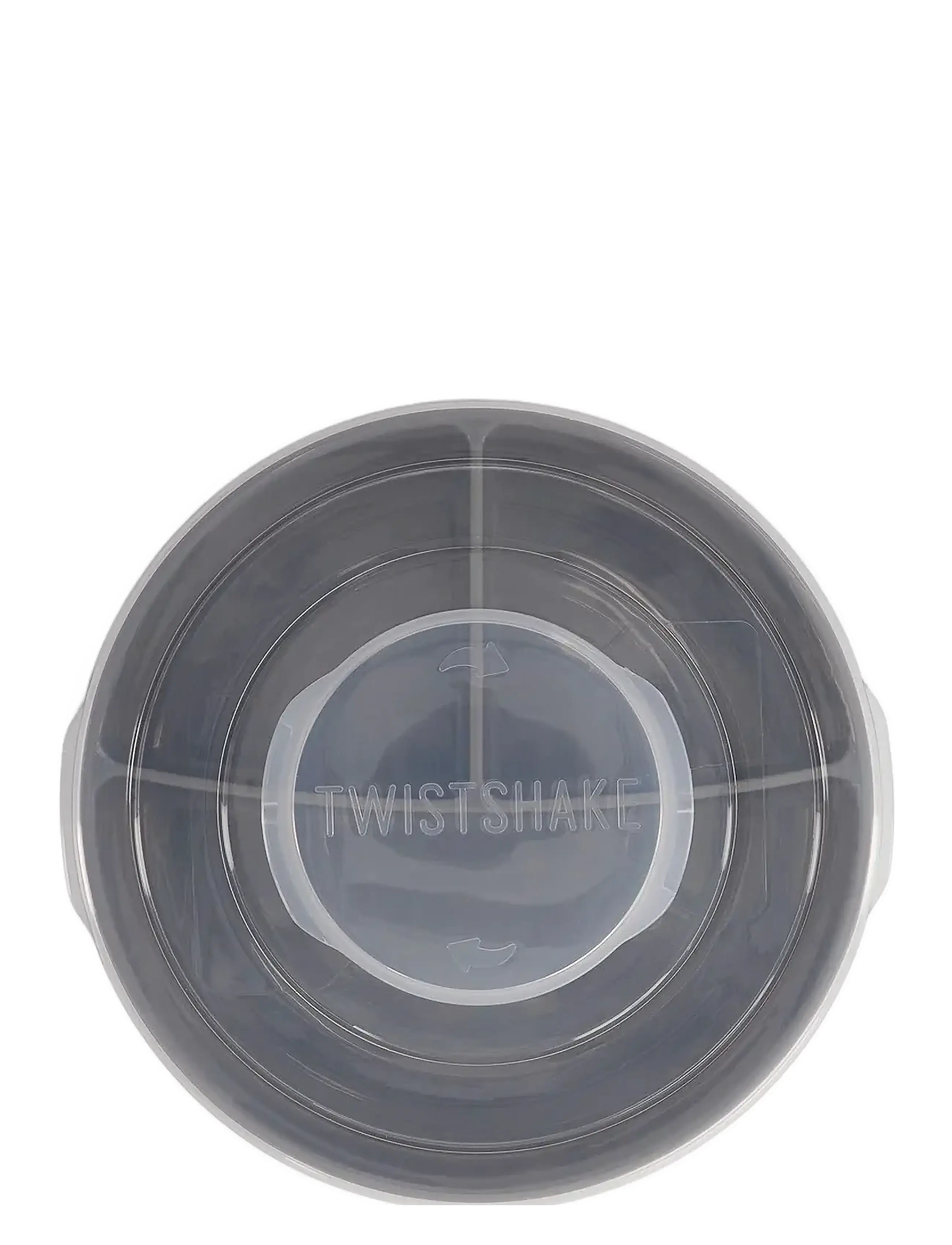 Twistshake - Twistshake Divided Plate - serveringssæt - pastel grey - 3